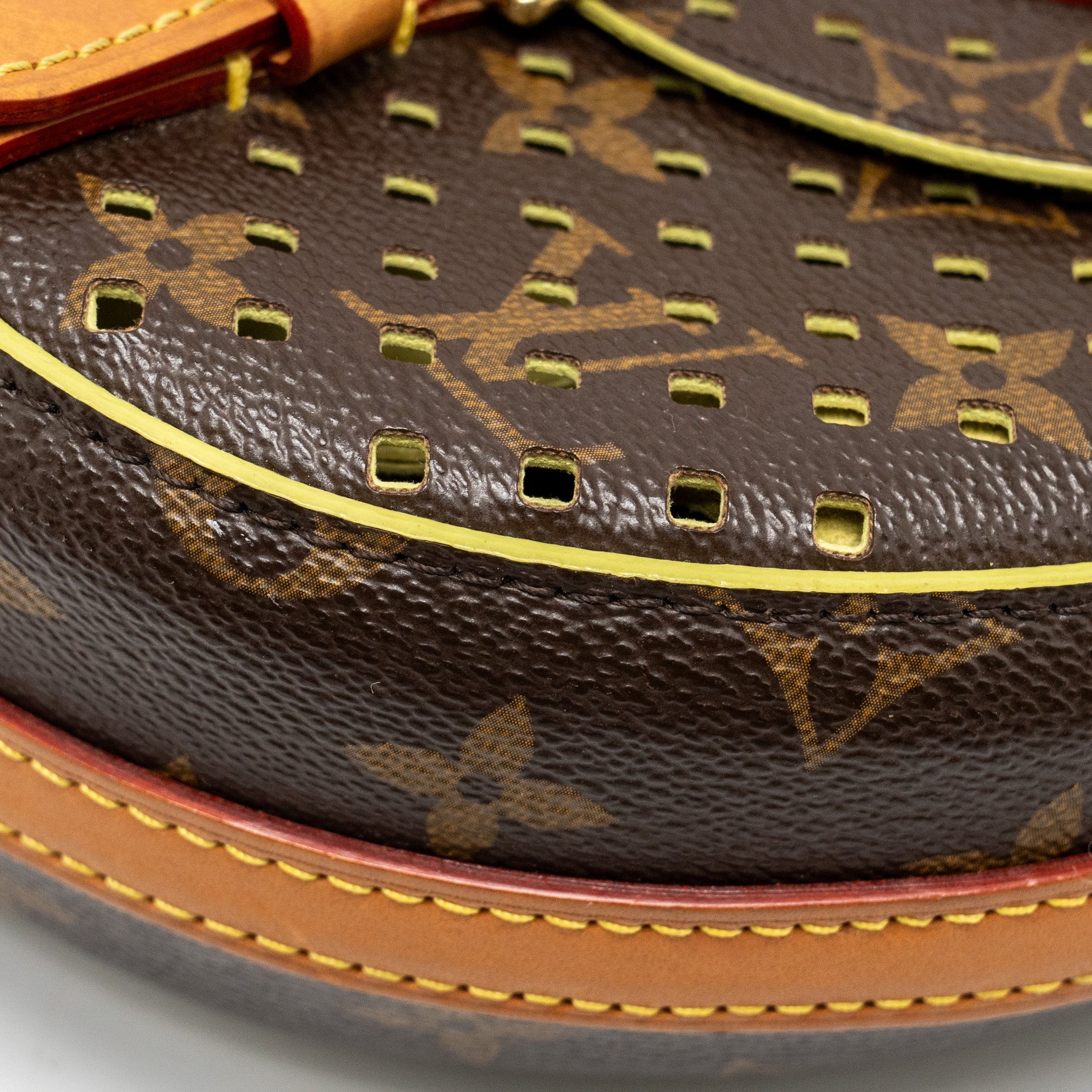 LOUIS VUITTON FLORE CHANTILLY MONOGRAM CANVAS BROWN/GREEN GHW