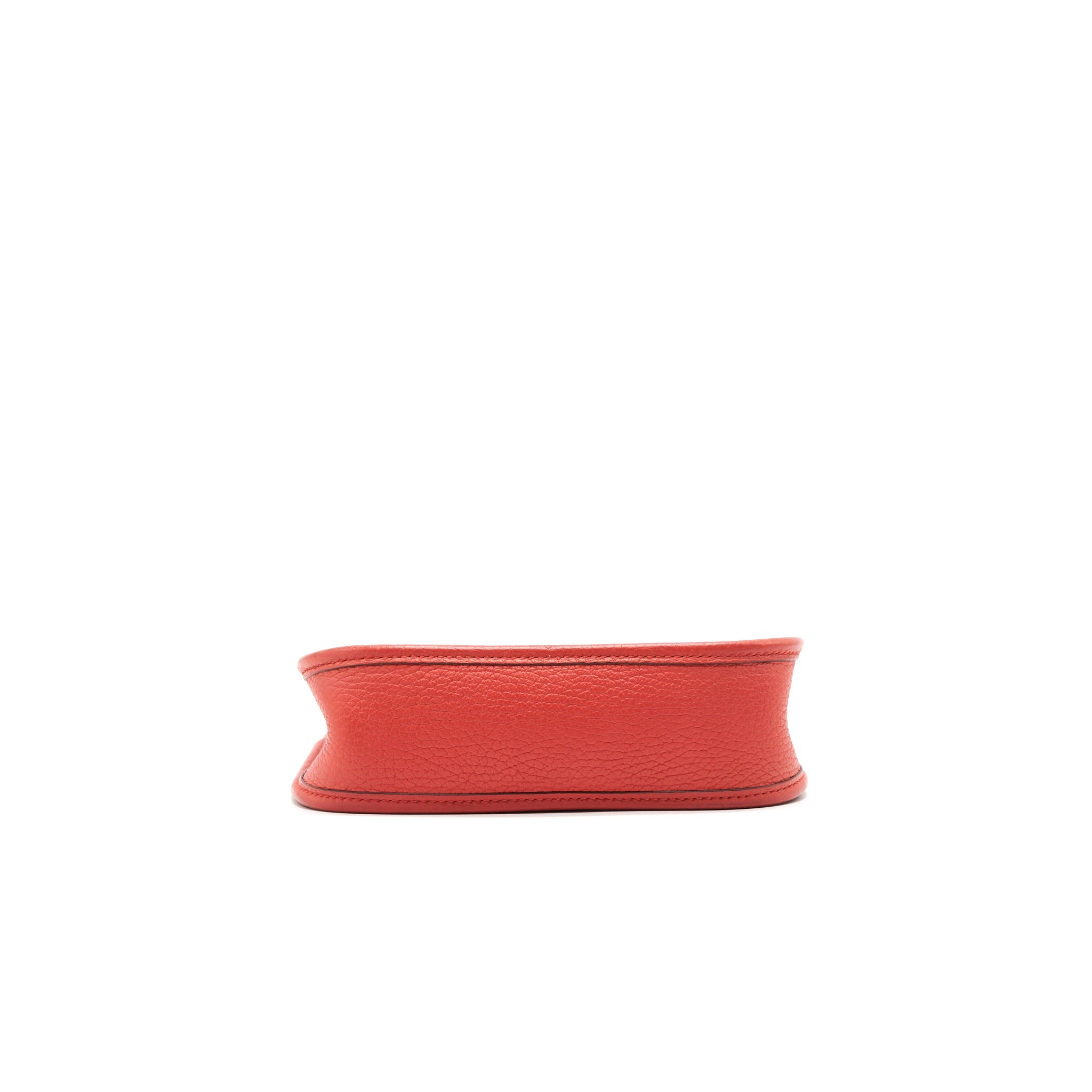 HERMES MINI EVELYNE ROUGE PIVOINE/ ROSE SAKURA