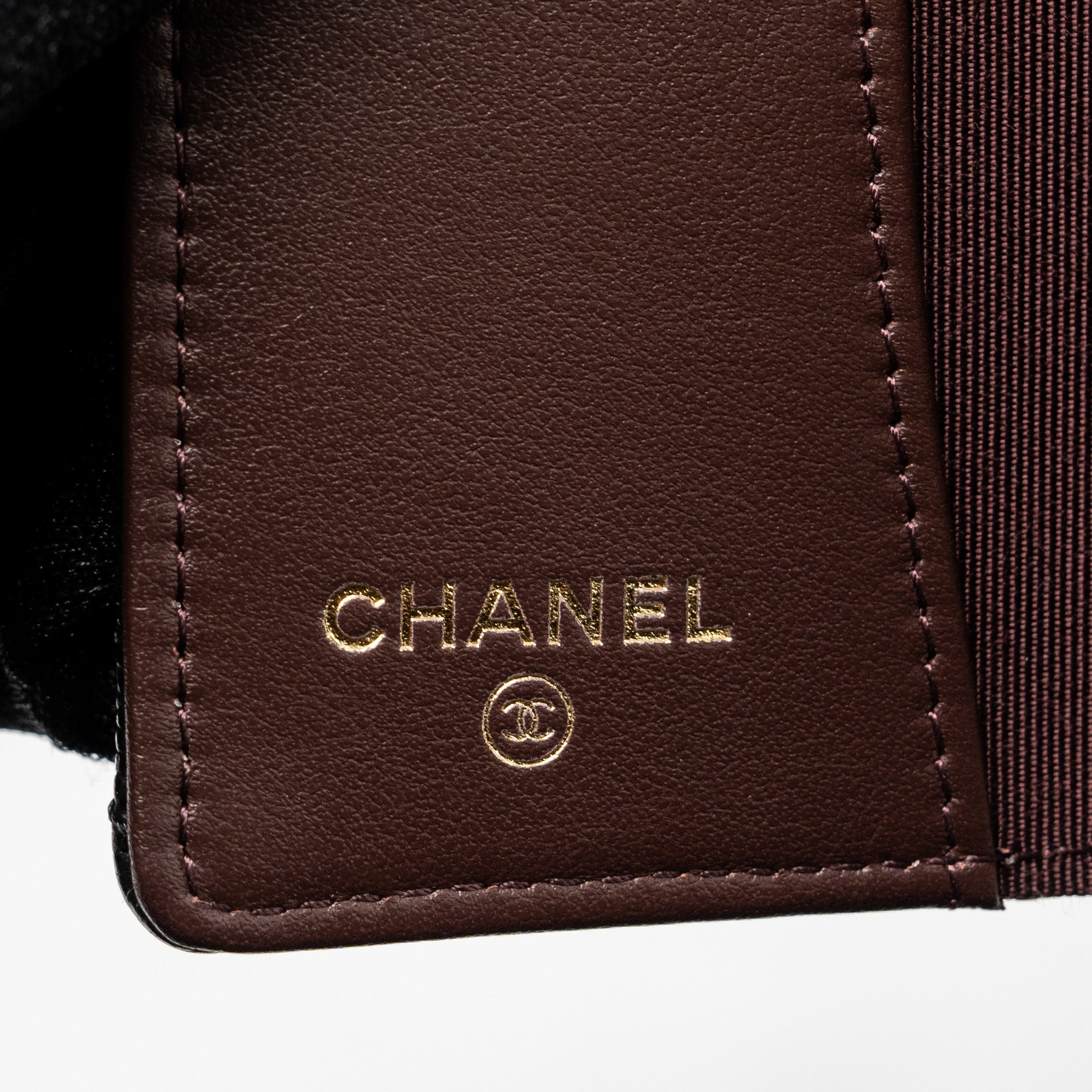 CHANEL CLASSIC FLAP KEY HOLDER CAVIAR BLACK LGHW