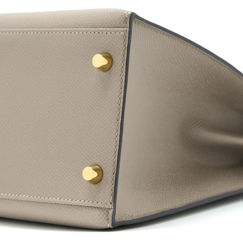 HERMES KELLY 32 EPSOM M8 GRIS ASPHALT GHW
