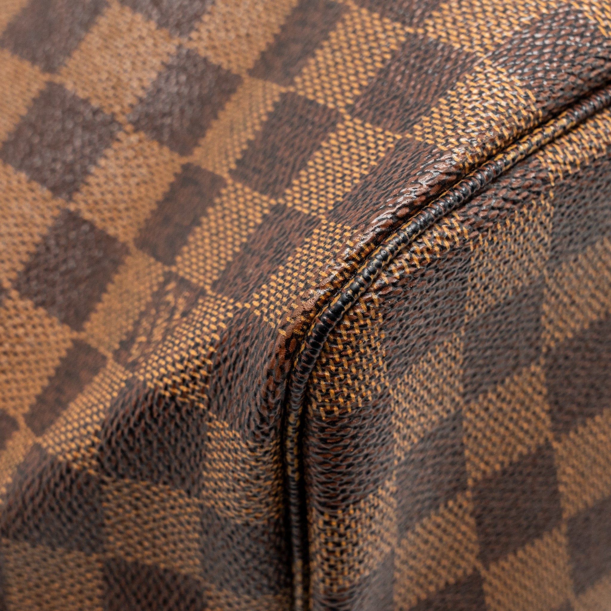 LOUIS VUITTON NEVERFULL MM DAMIER EBENE CANVAS GHW
