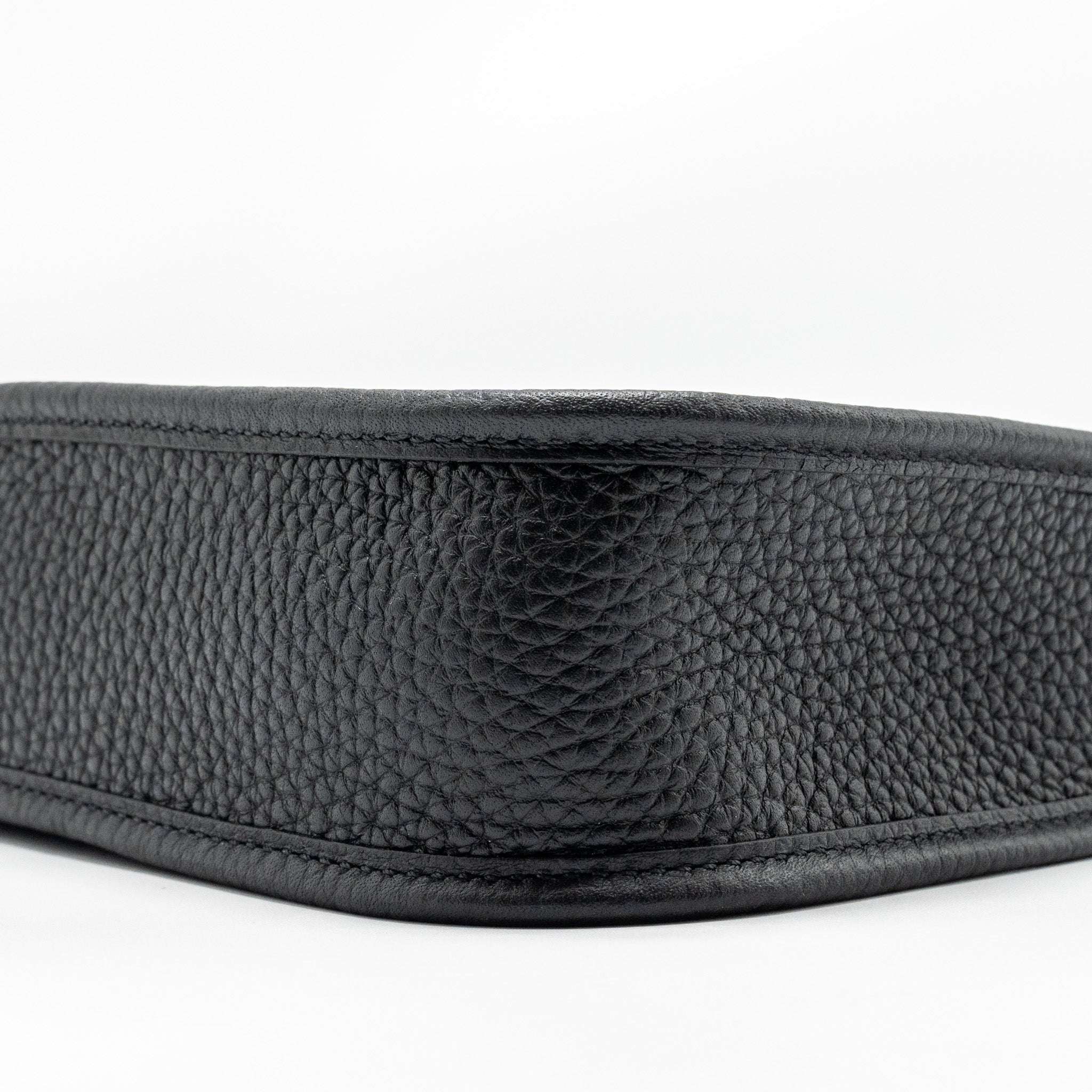 HERMES MINI EVELYNE CLEMENCE BLACK WITH BLACK/EBENE STRAP GHW