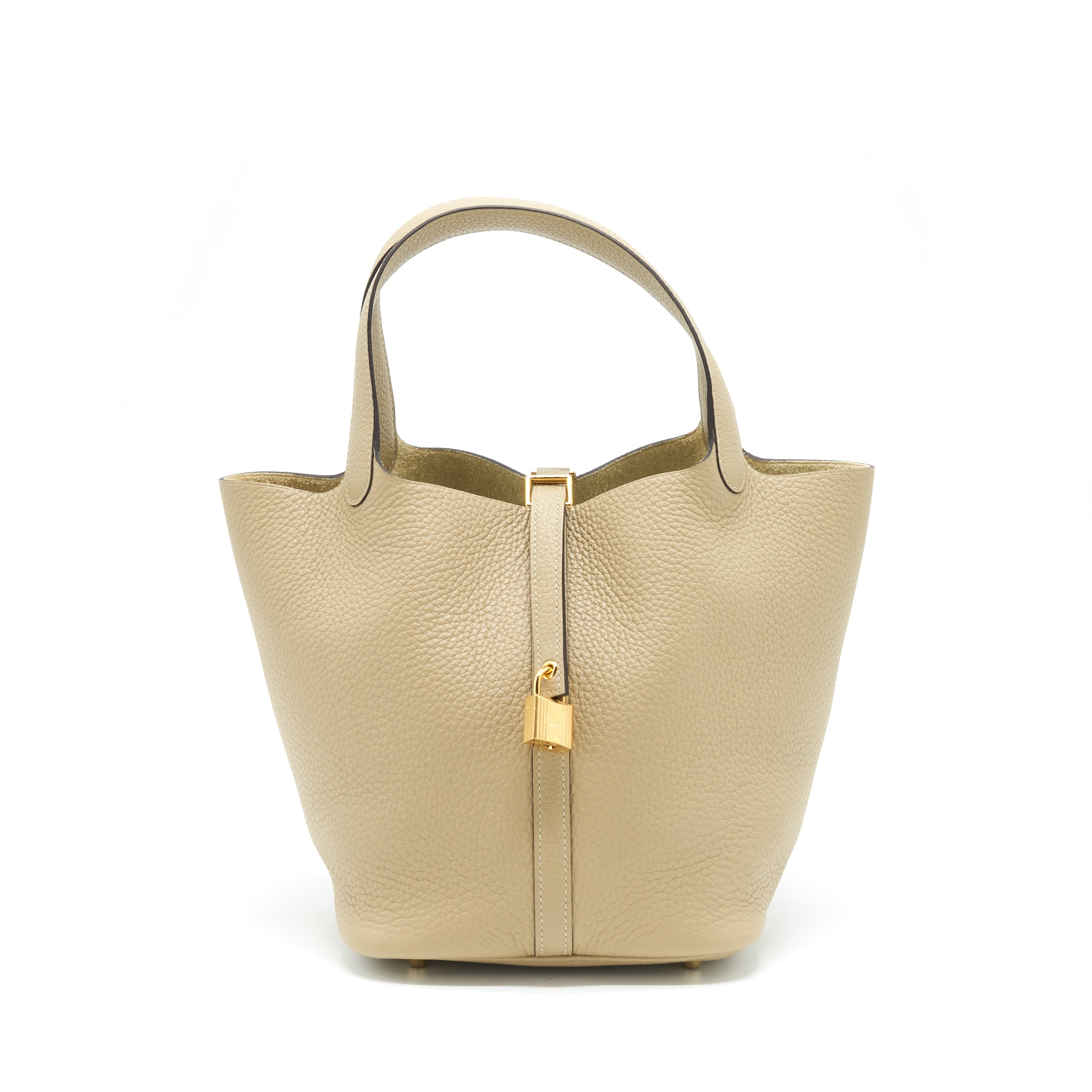 HERMES PICOTIN 22 LOCK BAG CLEMENCE TRENCH GHW