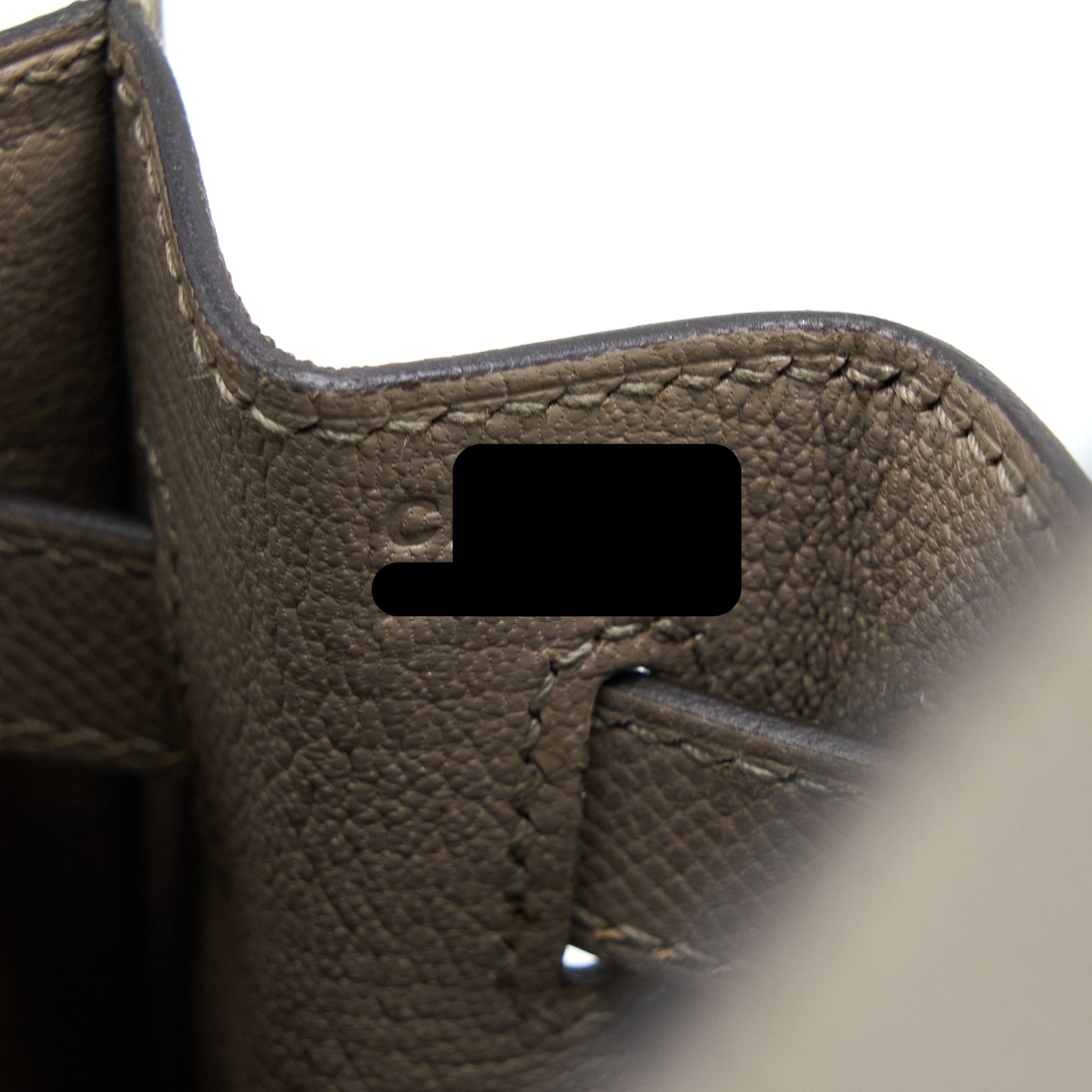 HERMES KELLY 32 EPSOM M8 GRIS ASPHALT GHW