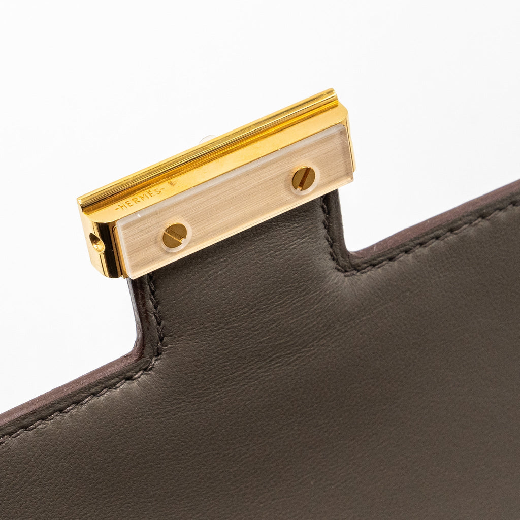 HERMES MINI CONSTANCE EPSOM GRIS ETAIN GHW