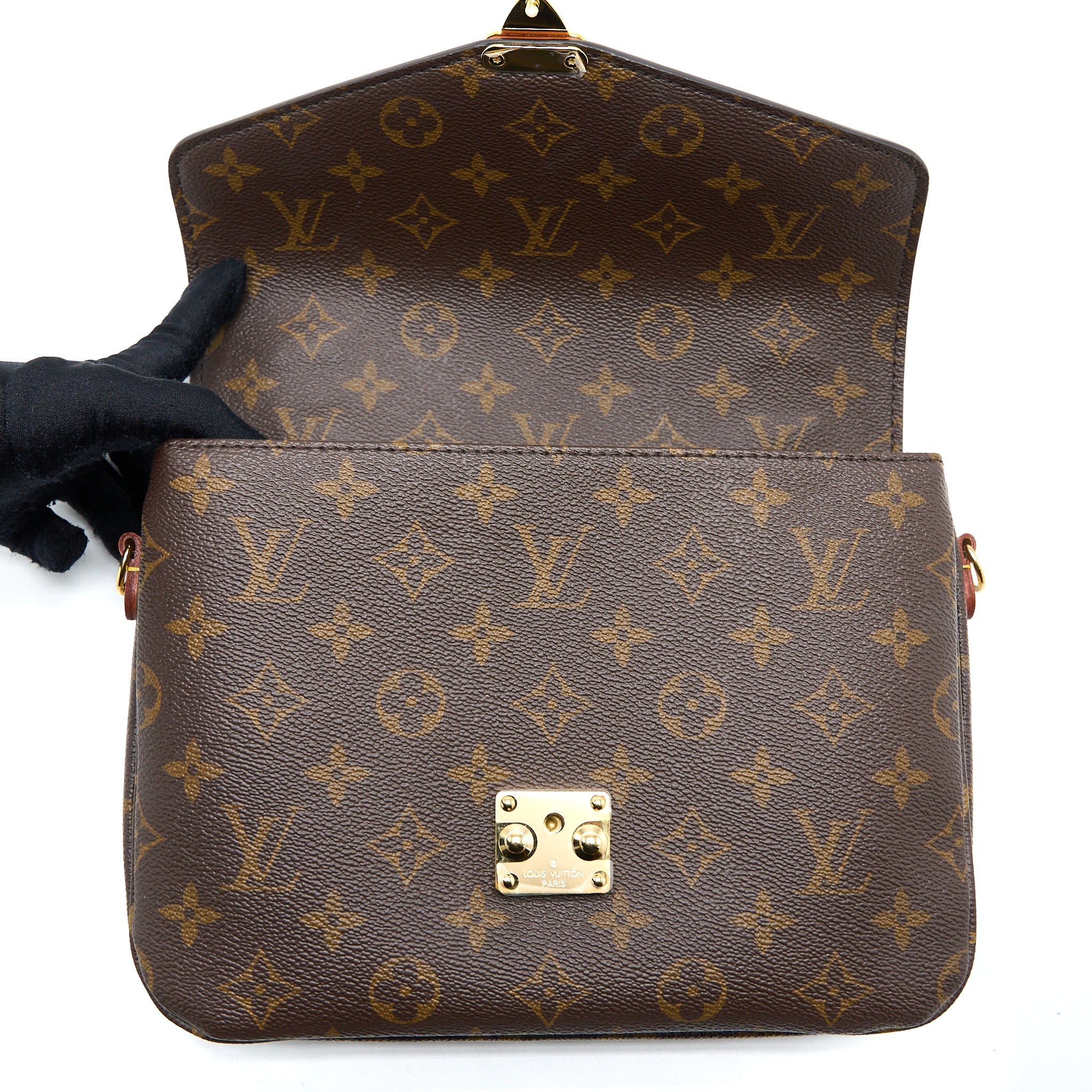 LOUIS VUITTON POCHETTE MÉTIS MONOGRAM CANVAS GHW