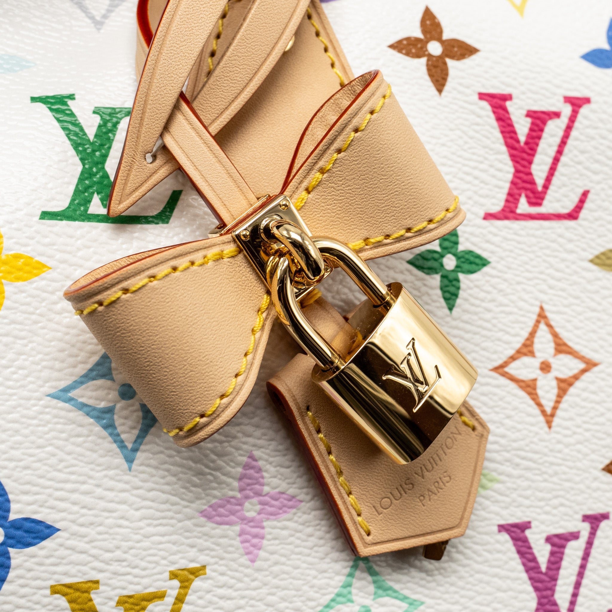 LOUIS VUITTON X TAKASHI MURAKAMI SPEEDY BANDOULIÈRE 25 MONOGRAM CANVAS WHITE/ MULTICOLOUR GHW