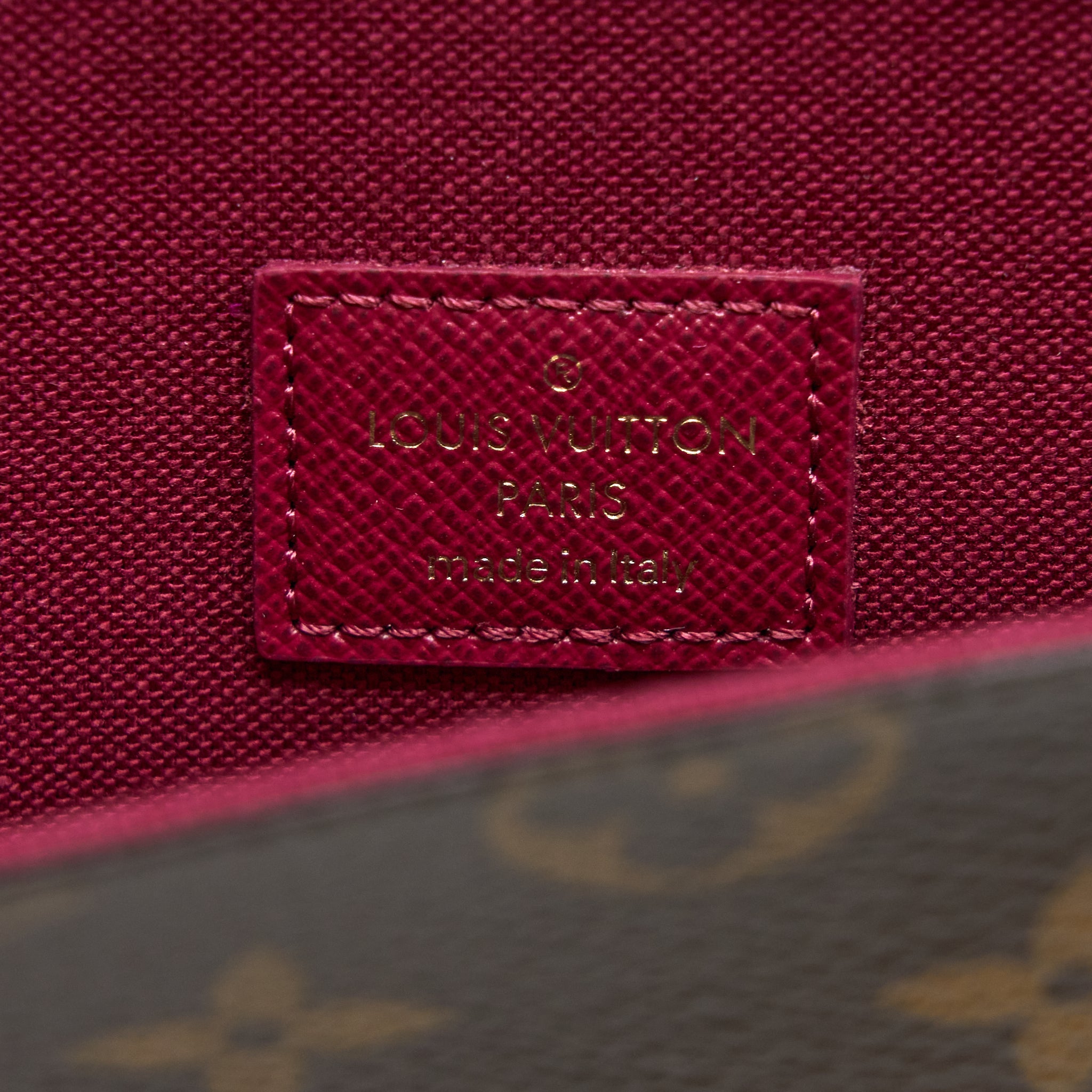 LOUIS VUITTON FELICIE POCHETTE MONOGRAM CANVAS GHW