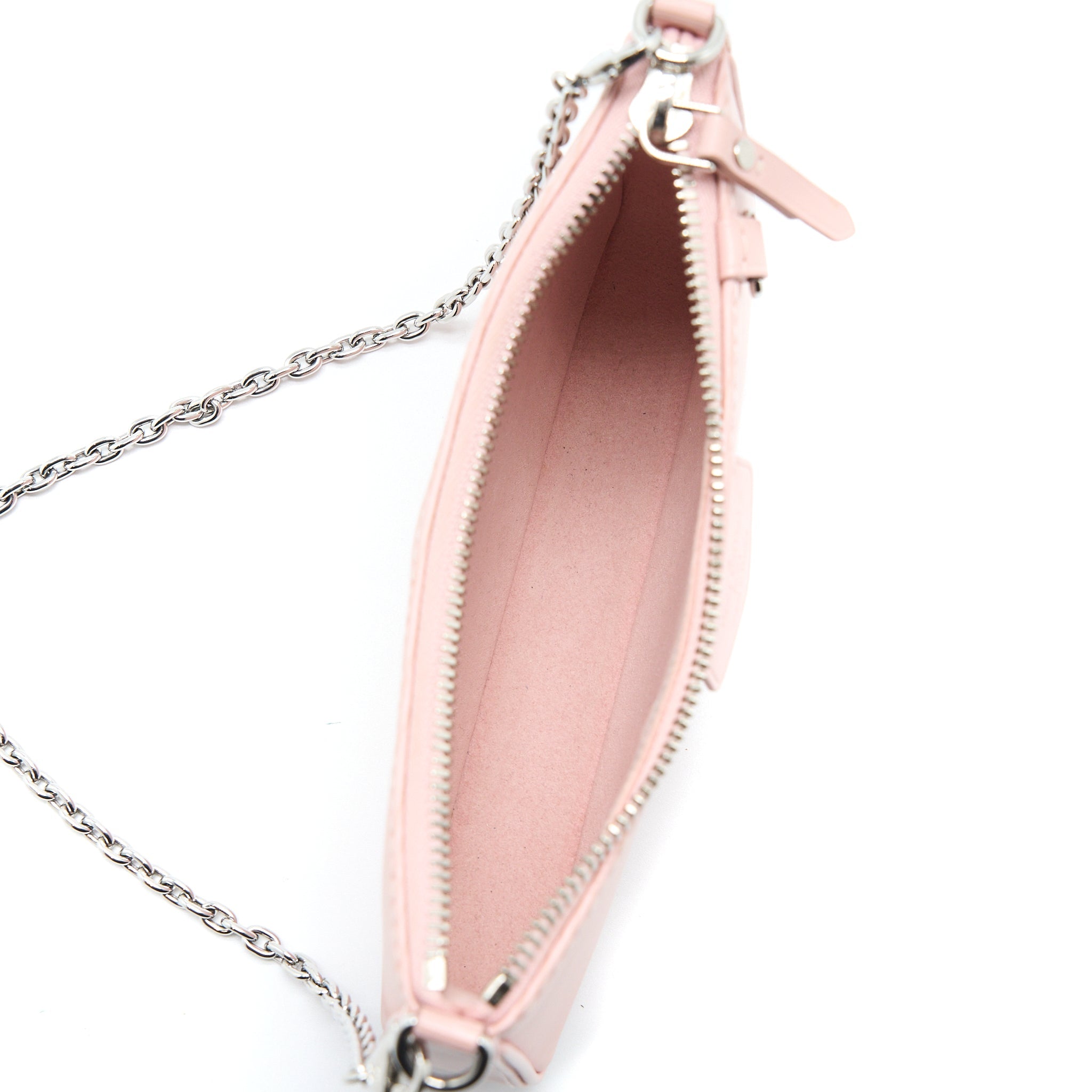 LOUIS VUITTON POCHETTE BAG EPI PINK SHW (NEW VERSION)