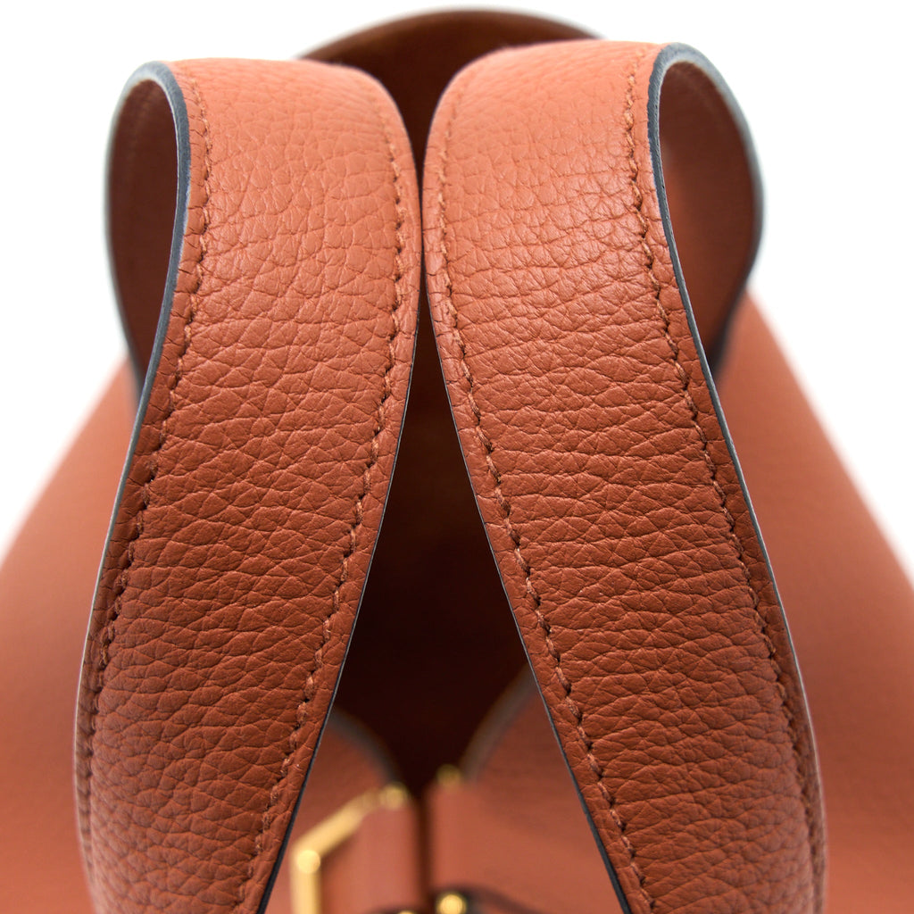 HERMES PICOTIN 18 LOCK BAG CLEMENCE CUIVE GHW