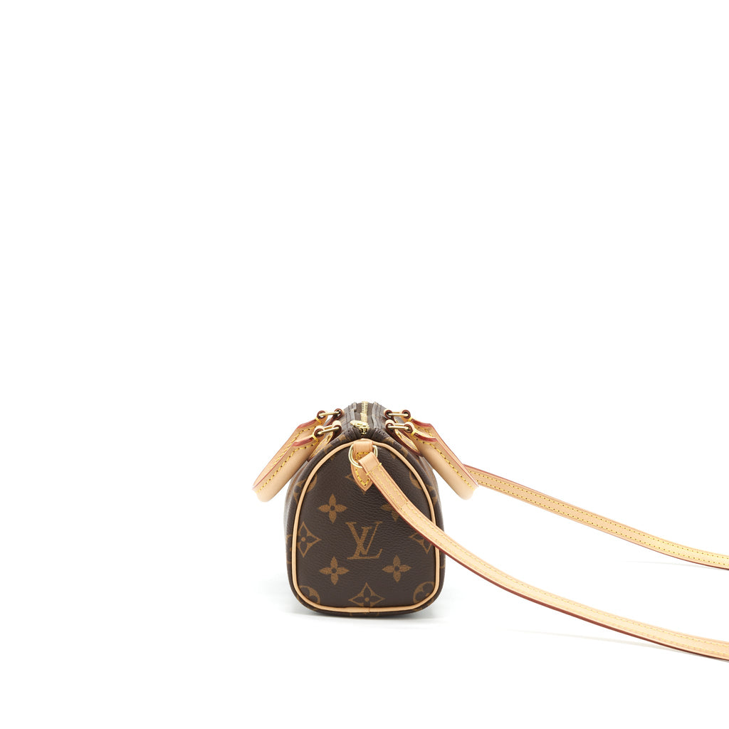 LOUIS VUITTON NANO SPEEDY MONOGRAM CANVAS YEAR2021