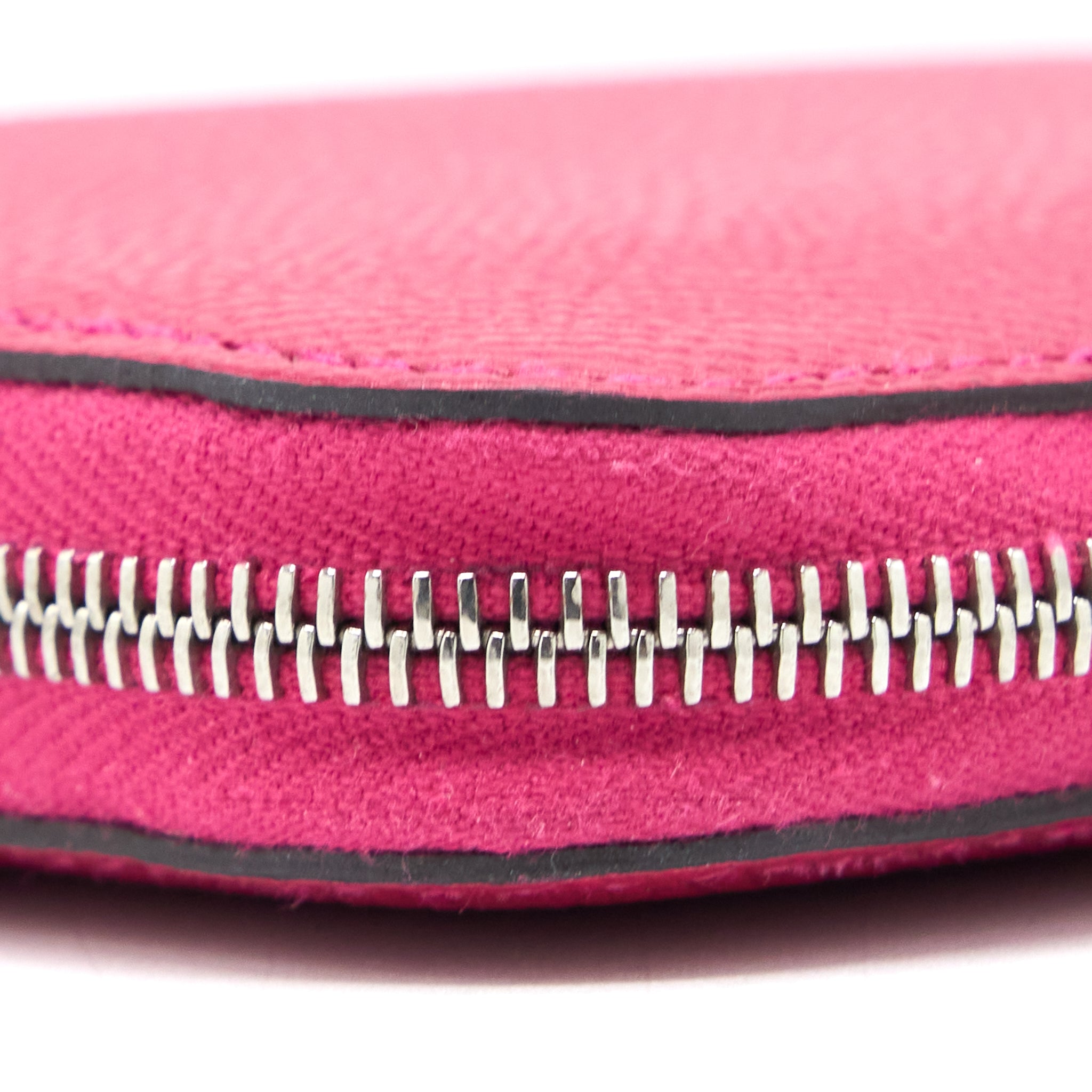 HERMES SILK’IN COMPACT WALLET EPSOM FRAMBOISE SHW