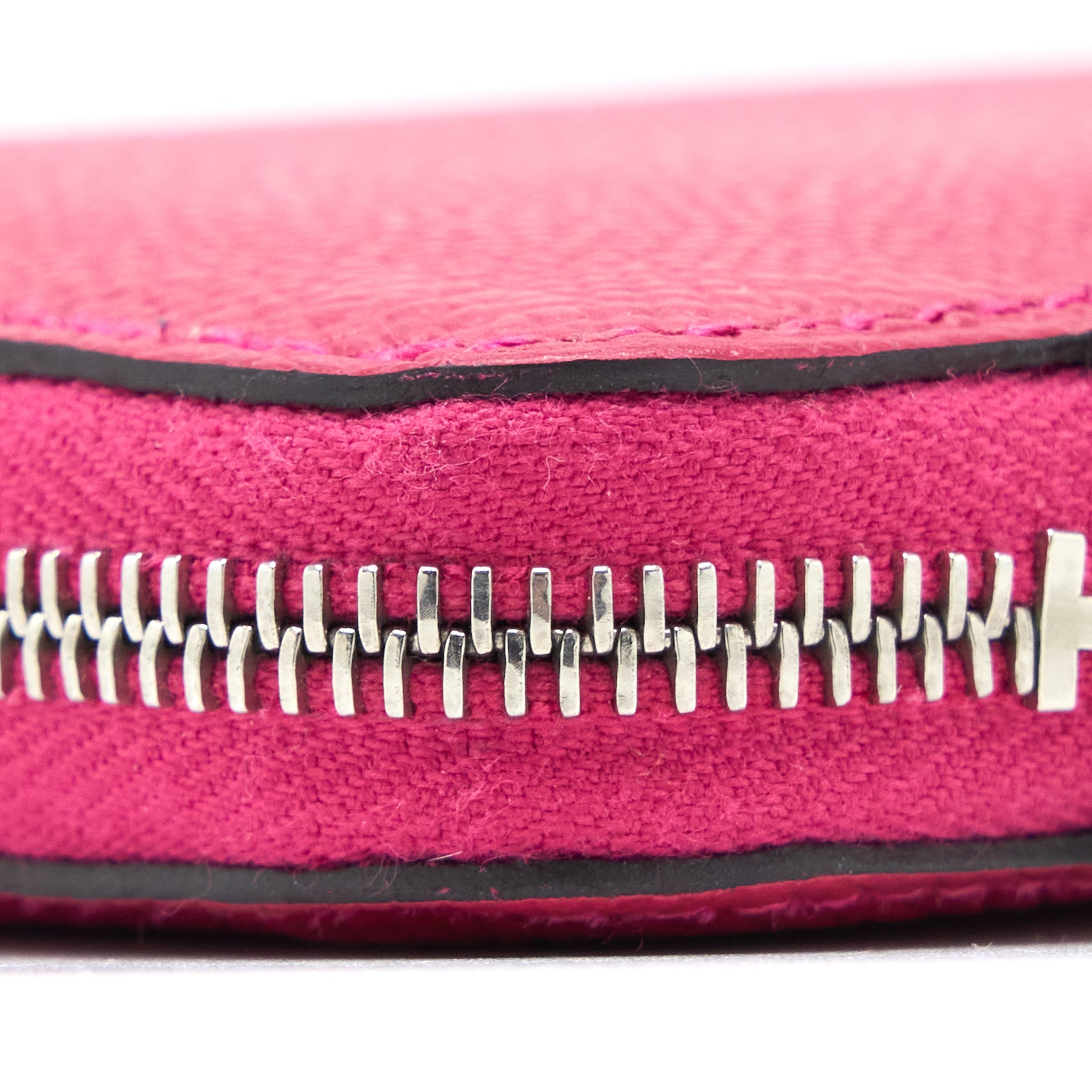 HERMES SILK’IN COMPACT WALLET EPSOM FRAMBOISE SHW