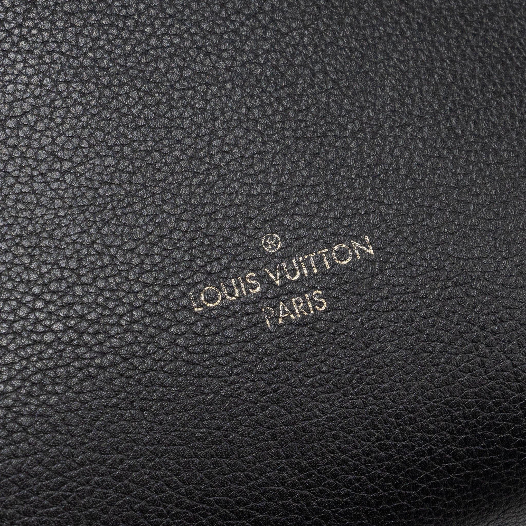 LOUIS VUITTON KIMONO TOTE BAG LEATHER / MONOGRAM CANVAS GHW