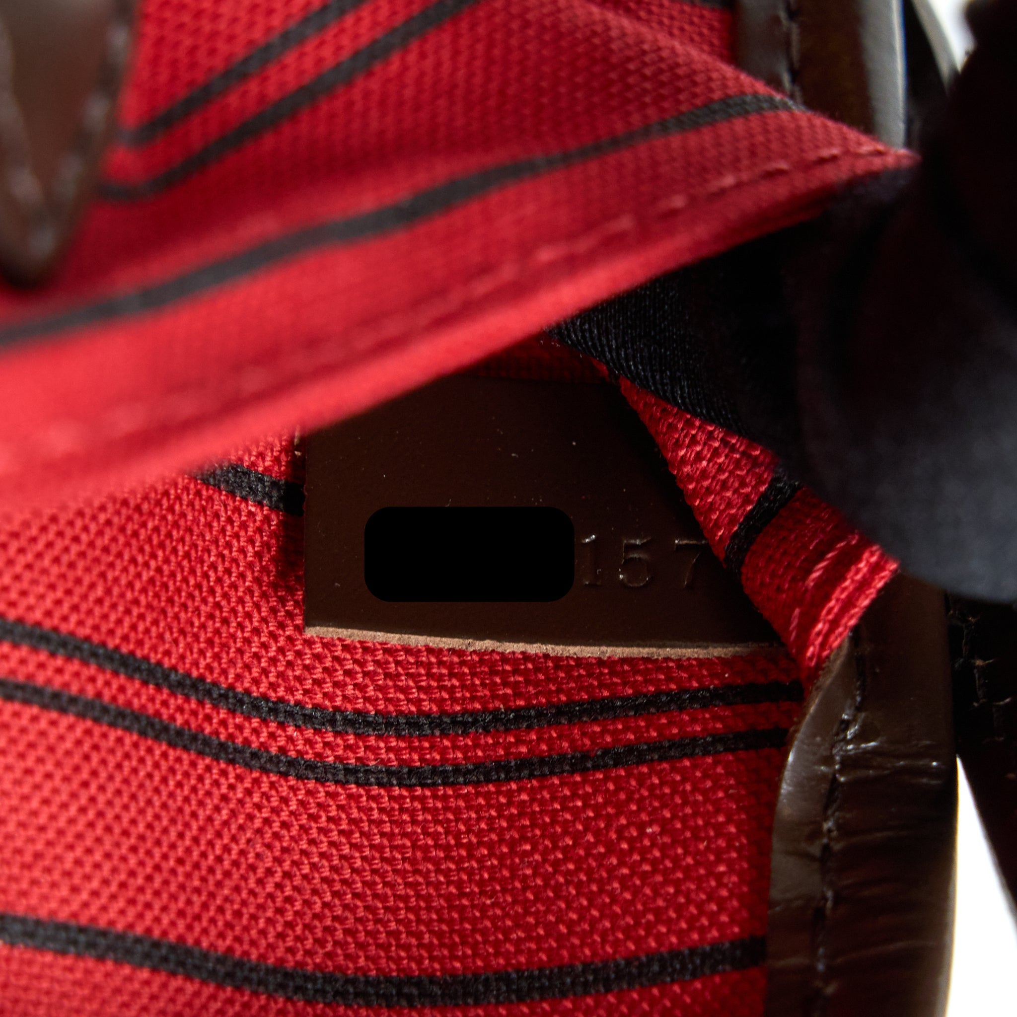 LOUIS VUITTON NEVERFULL MM DAMIER EBENE GHW WITH INITIAL S.S