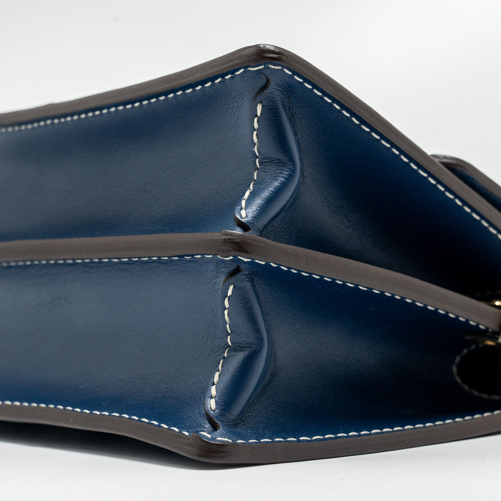 LOUIS VUITTON MINI DAUPHINE DENIM BLUE GHW