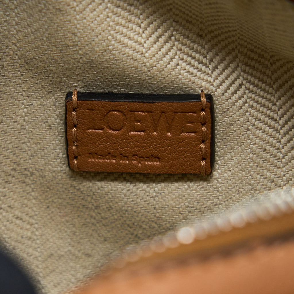 LOEWE MINI PUZZLE BAG CALFSKIN TAN SHW