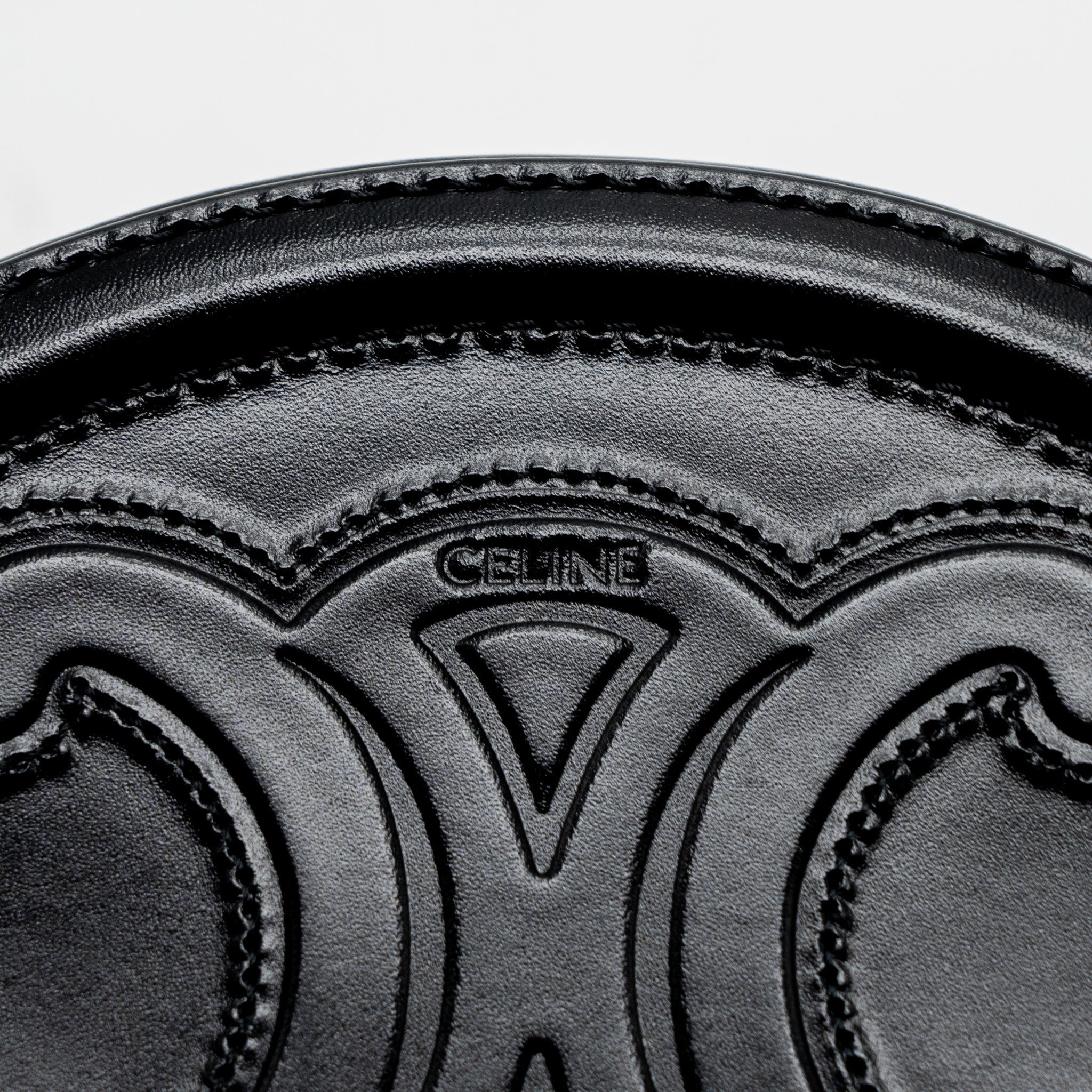CELINE OVAL BAG CUIR TRIUMPHED CALFSKIN BLACK GHW