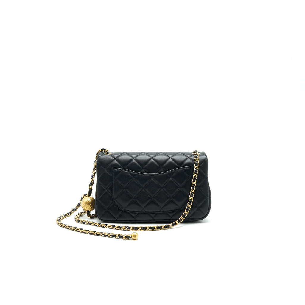 CHANEL PEARL CRUSH RECTANGULAR MINI FLAP BAG
