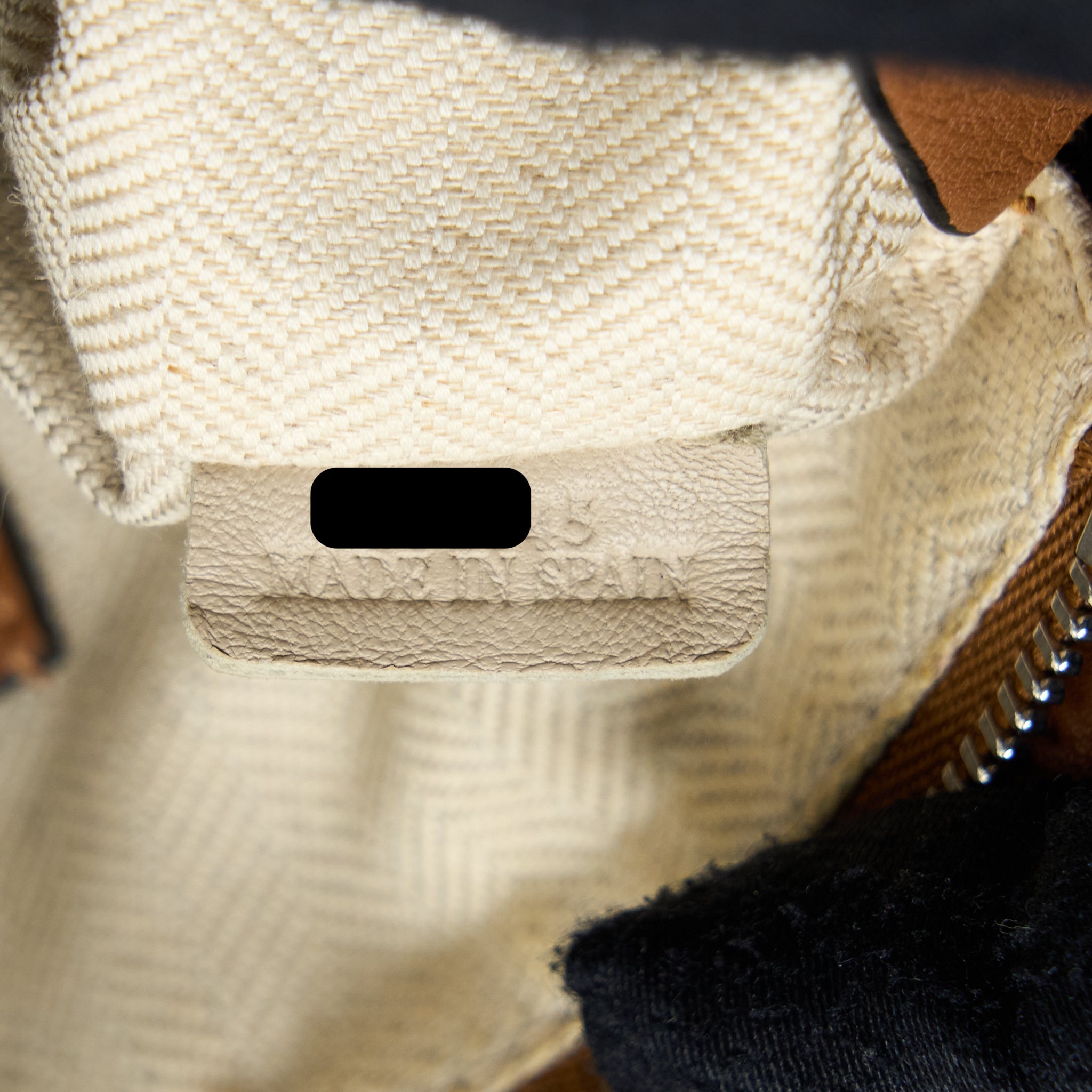 LOEWE MINI PUZZLE BAG CALFSKIN TAN SHW