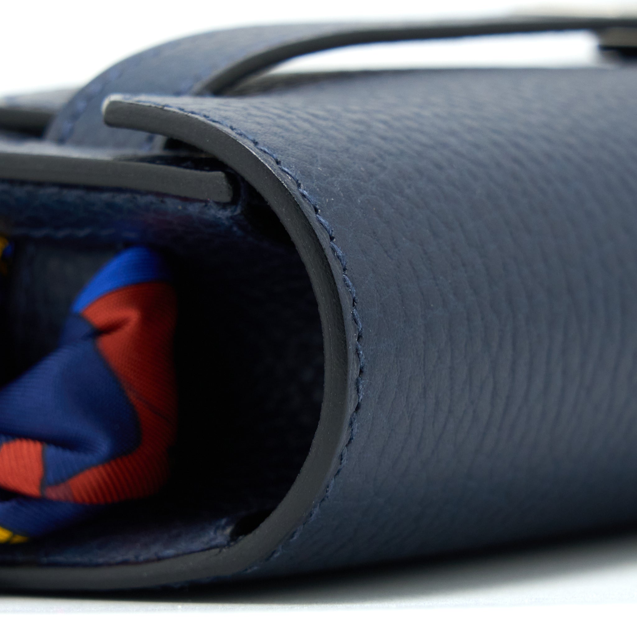 HERMES KELLY DEPECHES 25 TOGO BLUE NUIT SHW