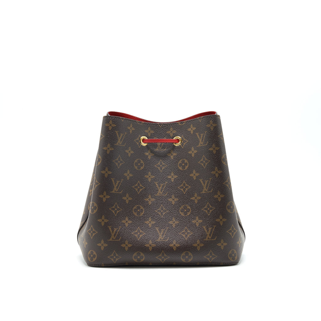 LOUIS VUITTON NEO NOE MONOGRAM CANVAS IN RED