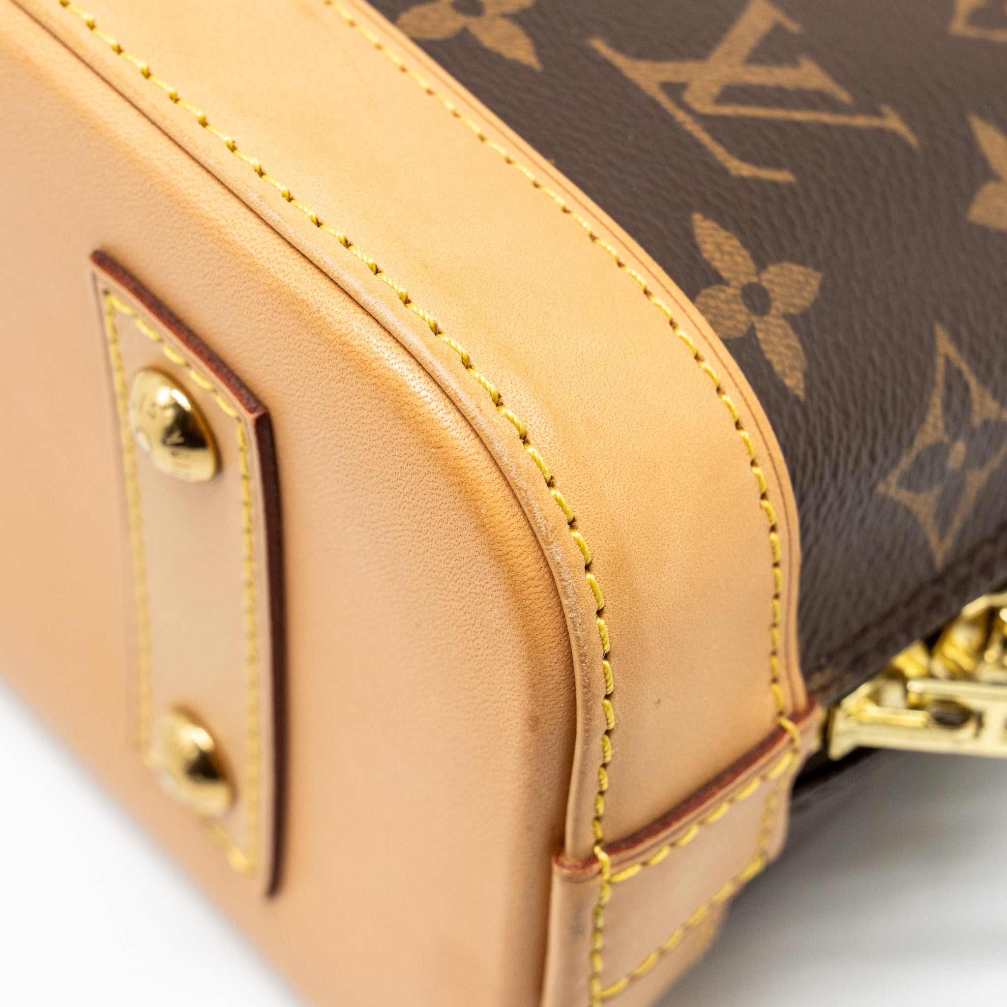 LOUIS VUITTON ALMA BB MONOGRAM CANVAS GHW