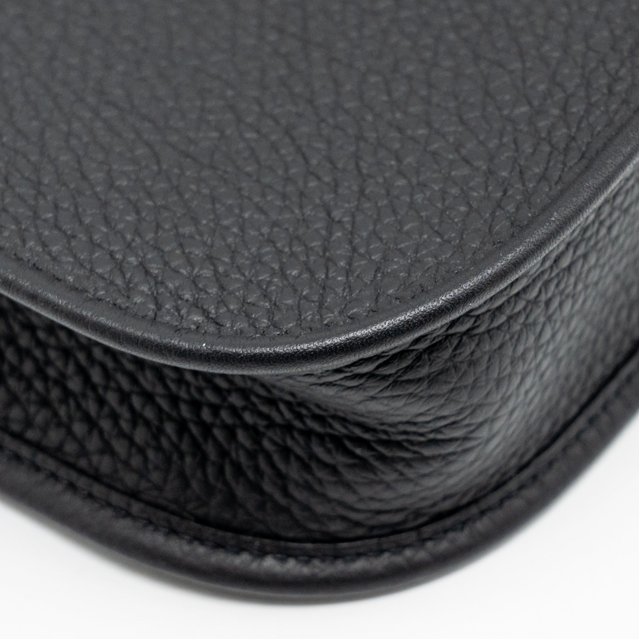 HERMES MINI EVELYNE CLEMENCE BLACK GHW