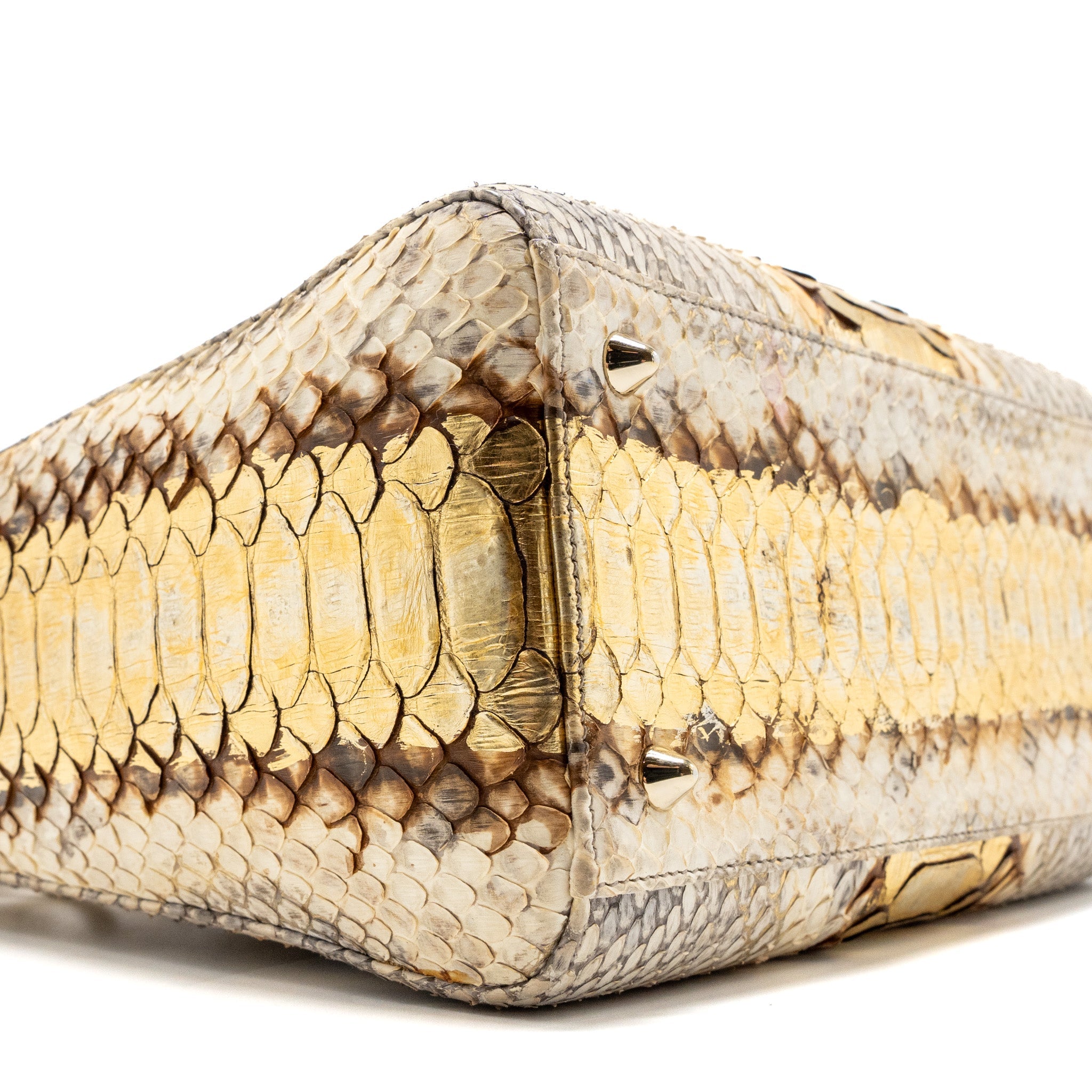 DIOR MEDIUM LADY DIOR PYTHON MULTICOLOUR LGHW