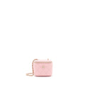 CHANEL 22C MINI VANITY WITH CHAIN CAVIAR PINK LGHW