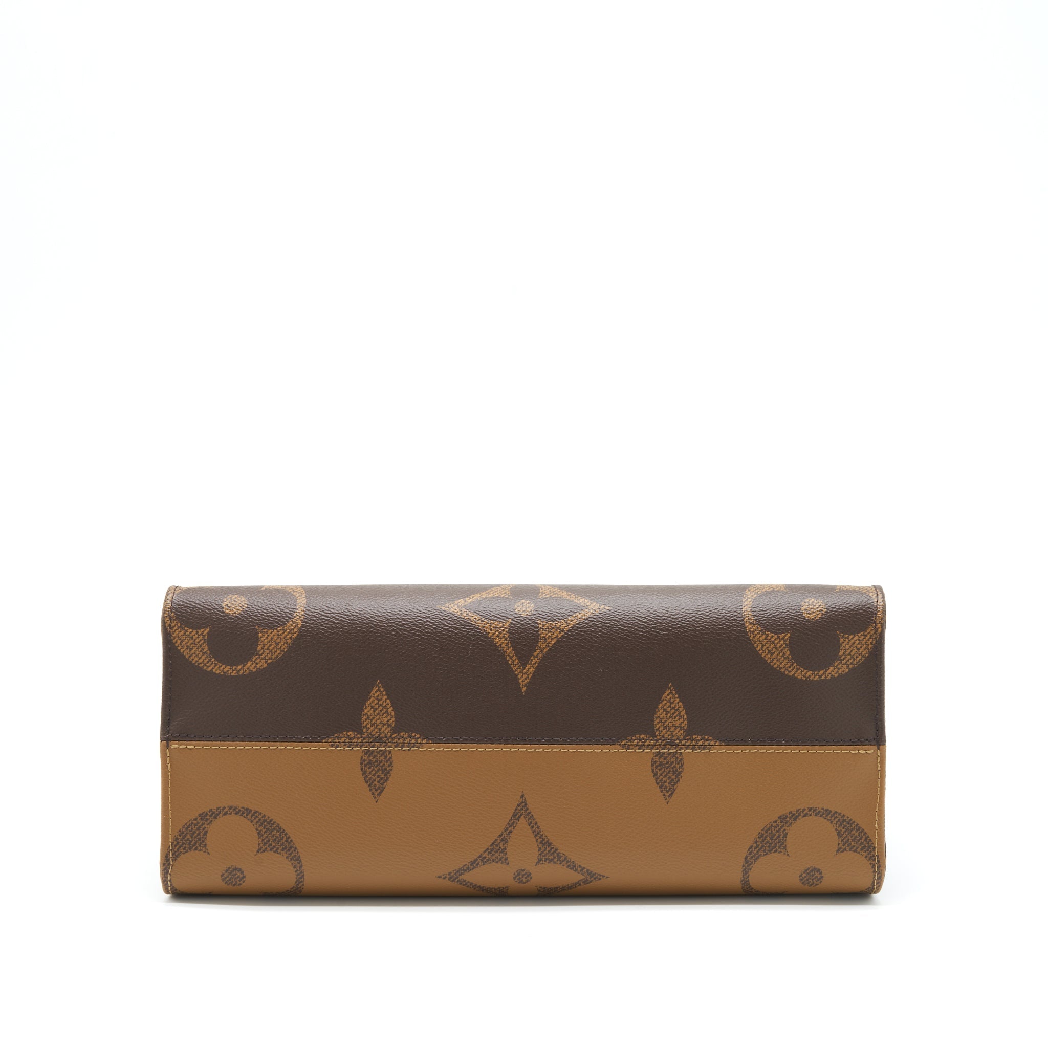 LOUIS VUITTON ON THE GO MM MONOGRAM REVERSE CANVAS GHW