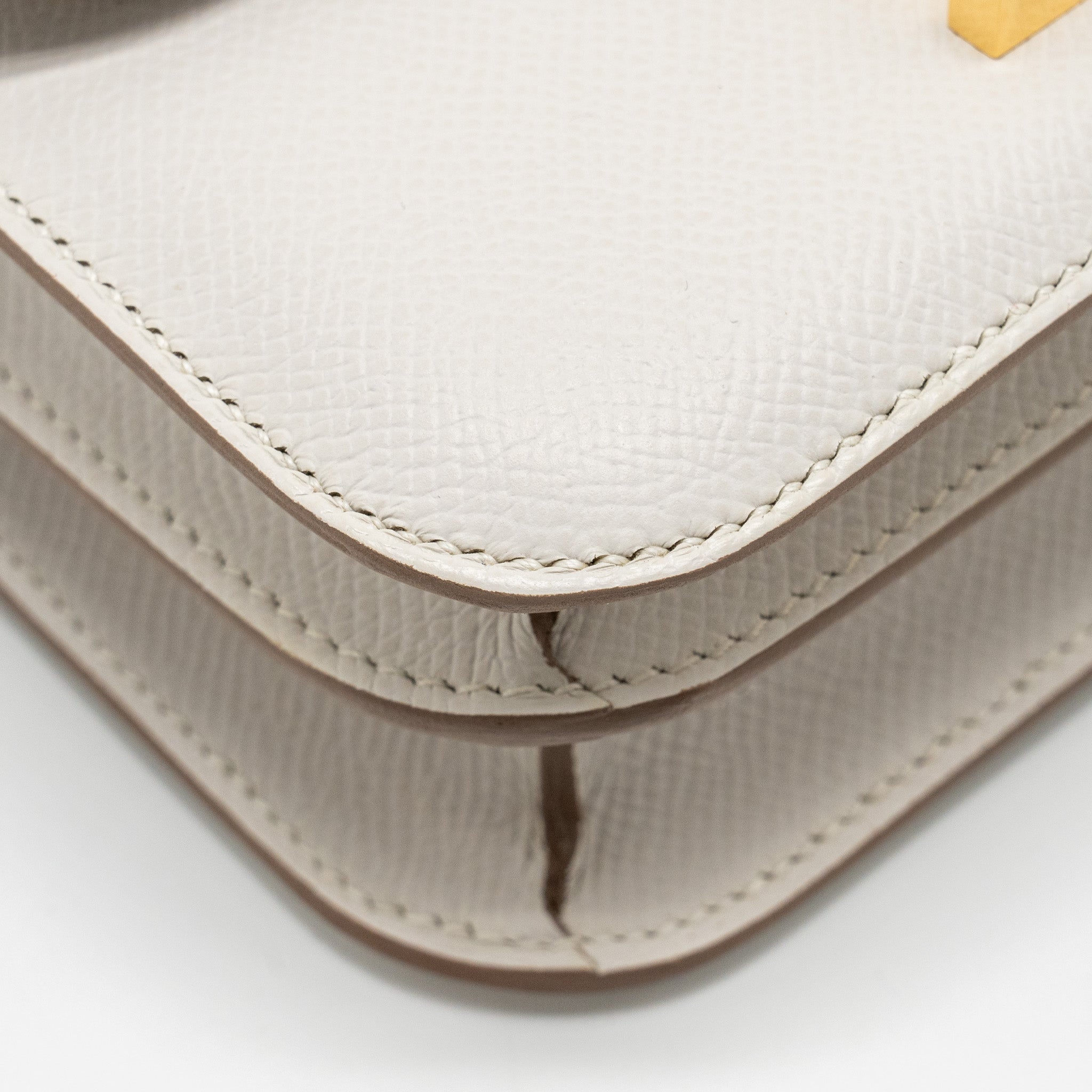 HERMES MINI CONSTANCE EPSOM GRIS PALE GHW