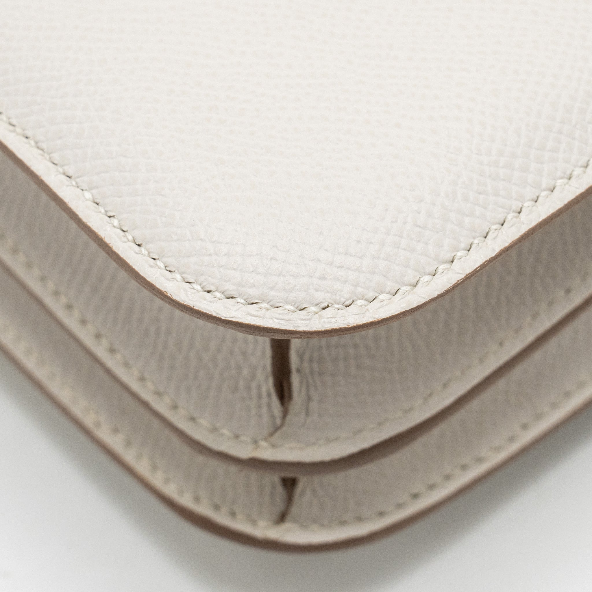 HERMES MINI CONSTANCE EPSOM GRIS PALE GHW