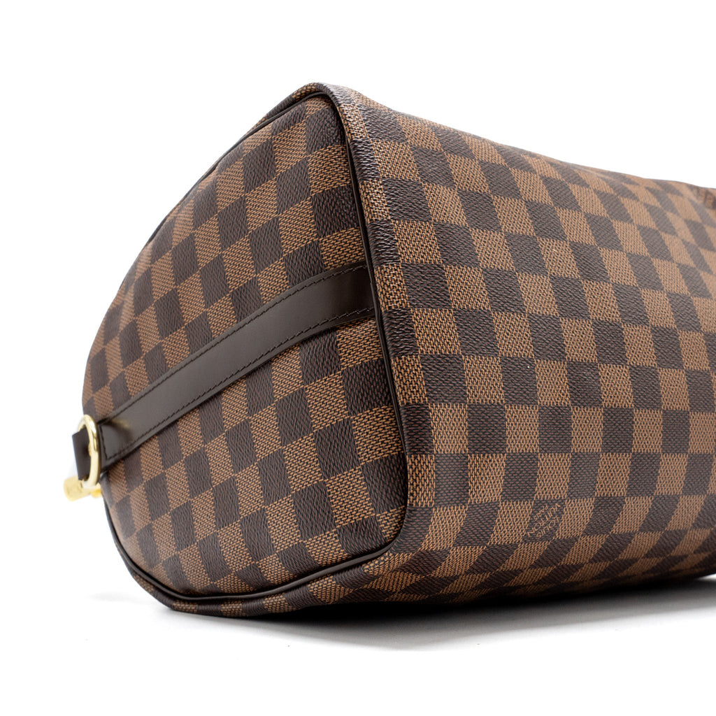 LOUIS VUITTON SPEEDY BANDOULIERE 30 DAMIER EBENE GHW