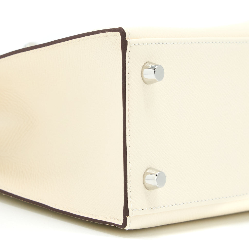 HERMES KELLY 25 SELLIER EPSOM NATA/CHAI/GRIS MEYER SHW
