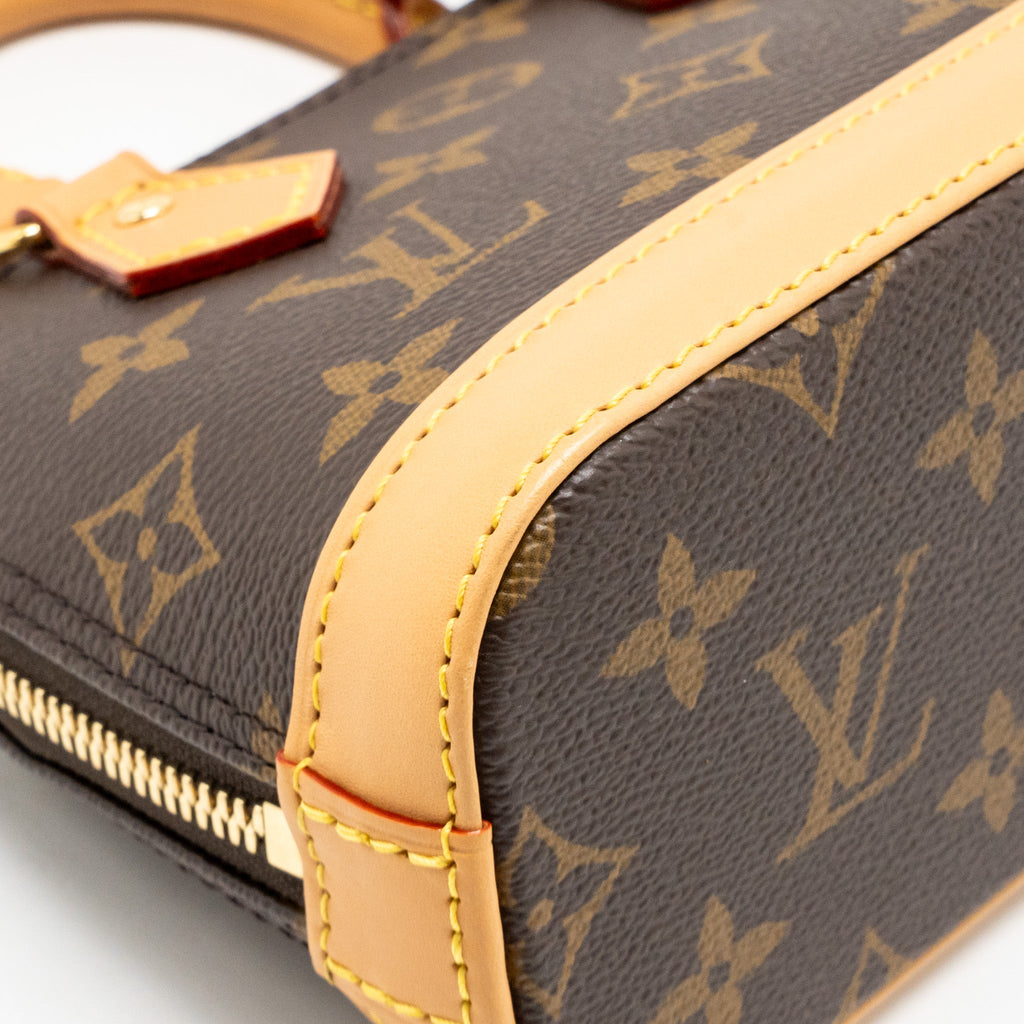LOUIS VUITTON NANO ALMA MONOGRAM CANVAS GHW