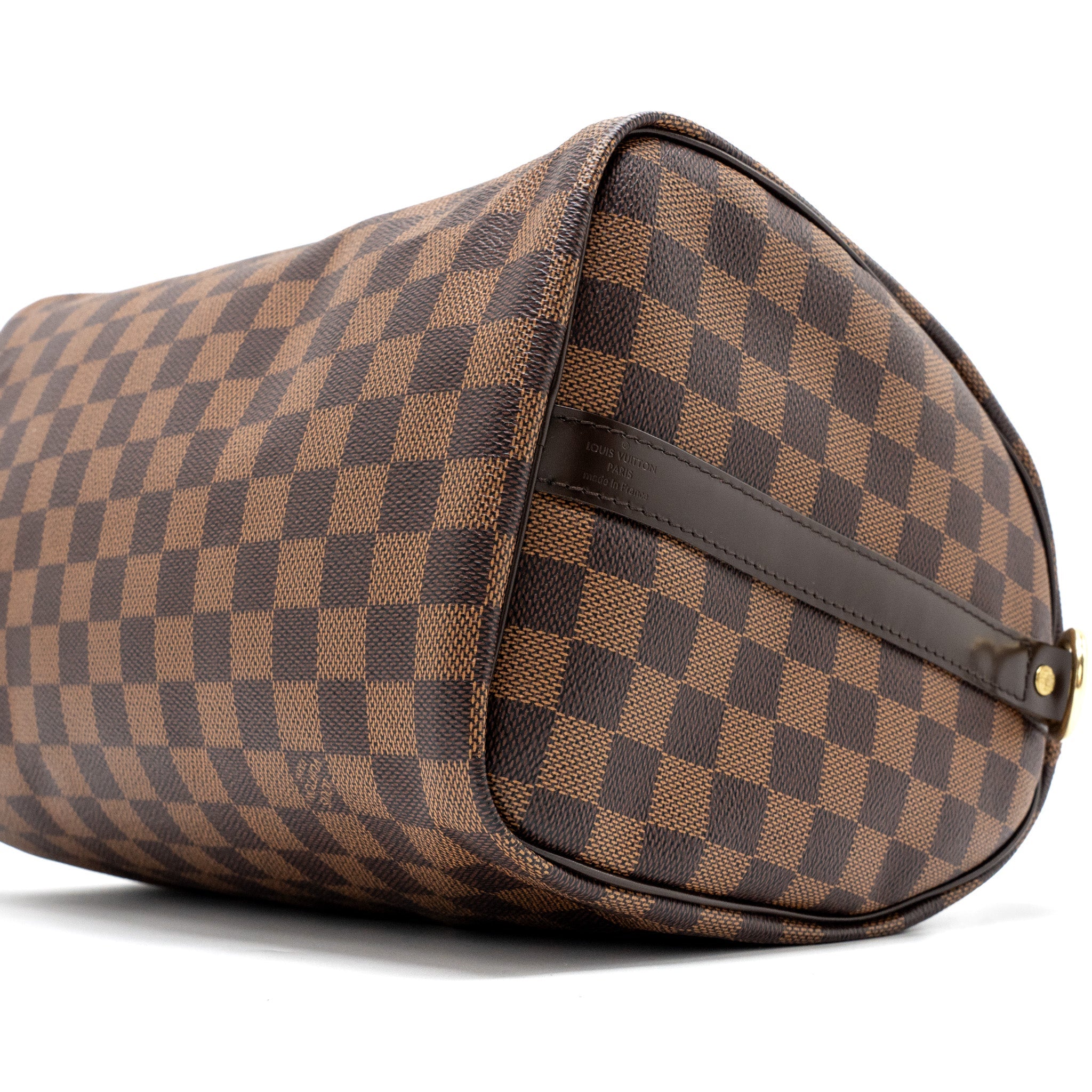 LOUIS VUITTON SPEEDY BANDOULIERE 30 DAMIER EBENE GHW
