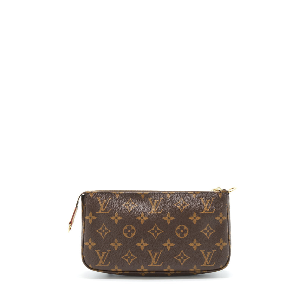 LOUIS VUITTON POCHETTE ACCESSORIES MONOGRAM CANVAS GHW