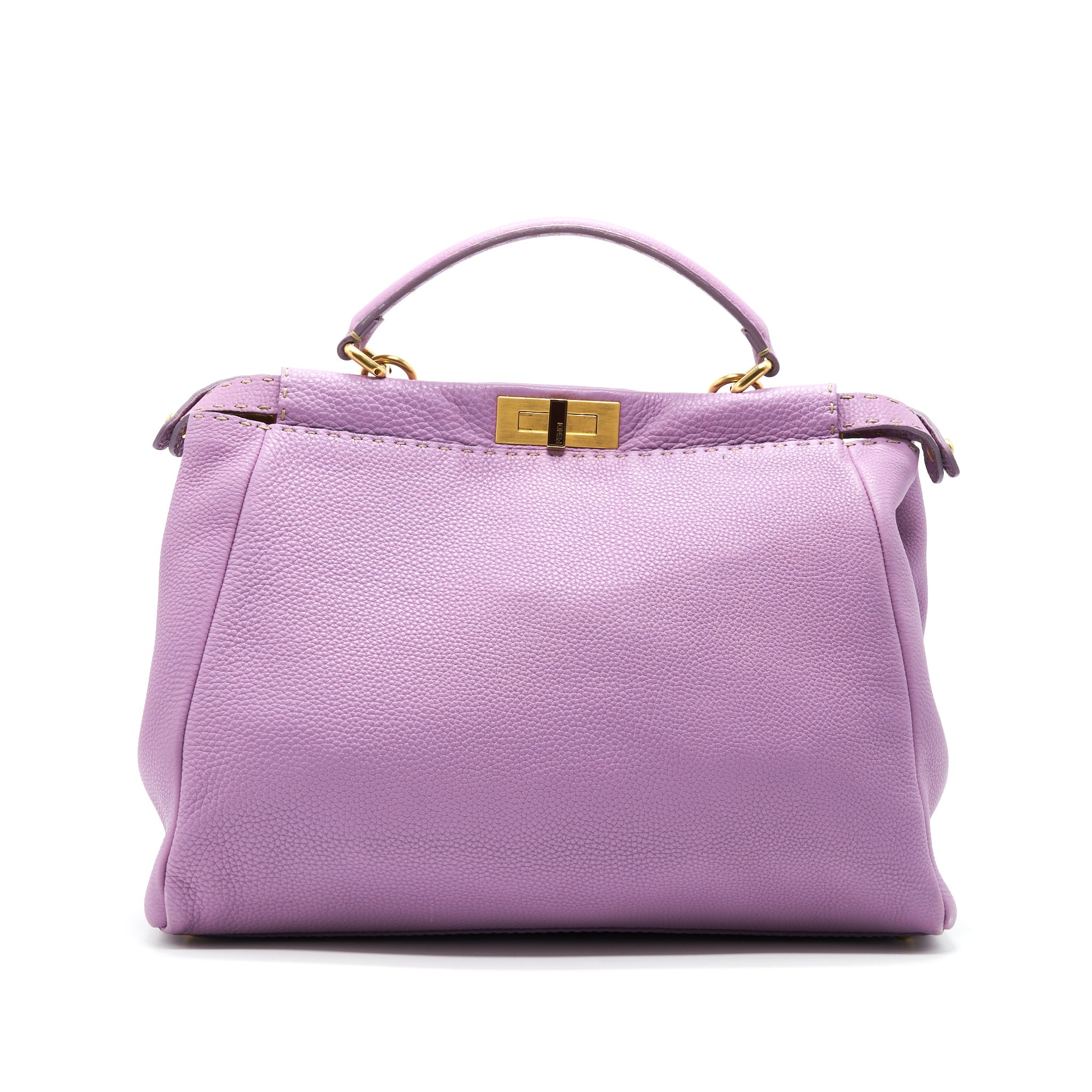 FENDI EXTRA LARGE PEEKABOO BAG PURPLE