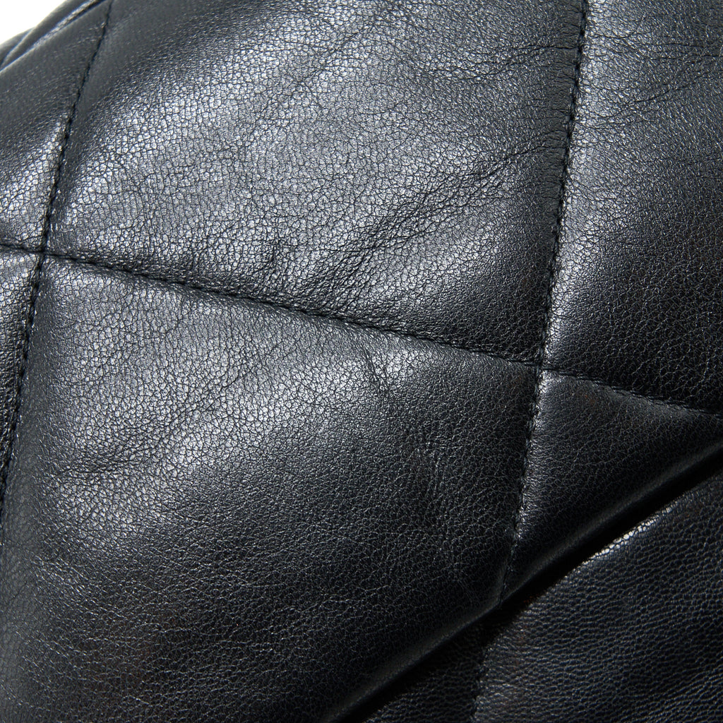 CHANEL SMALL 19 BAG GOATSKIN BLACK GHW