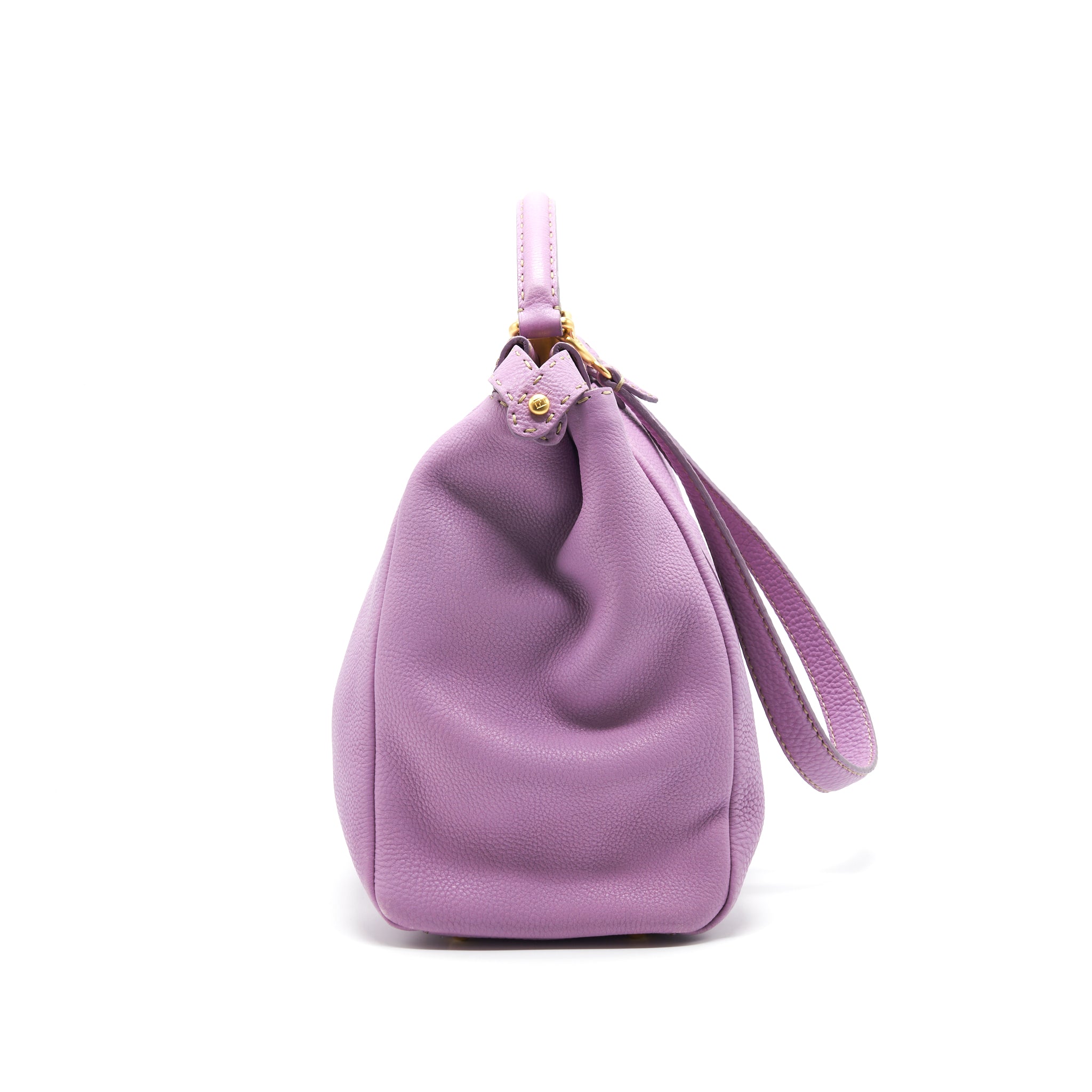 FENDI EXTRA LARGE PEEKABOO BAG PURPLE