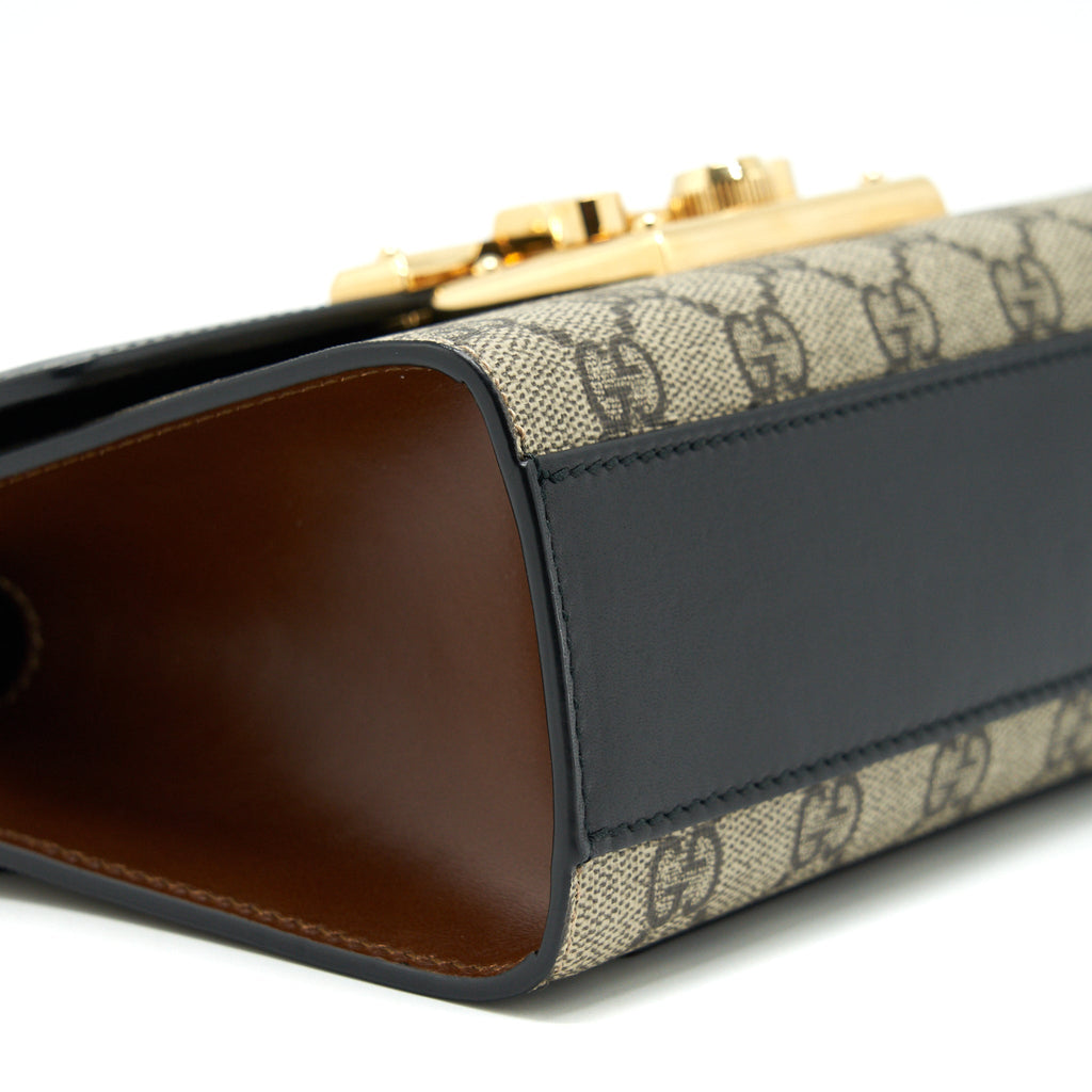 GUCCI SMALL PADLOCK M GG SHOULDER BAG