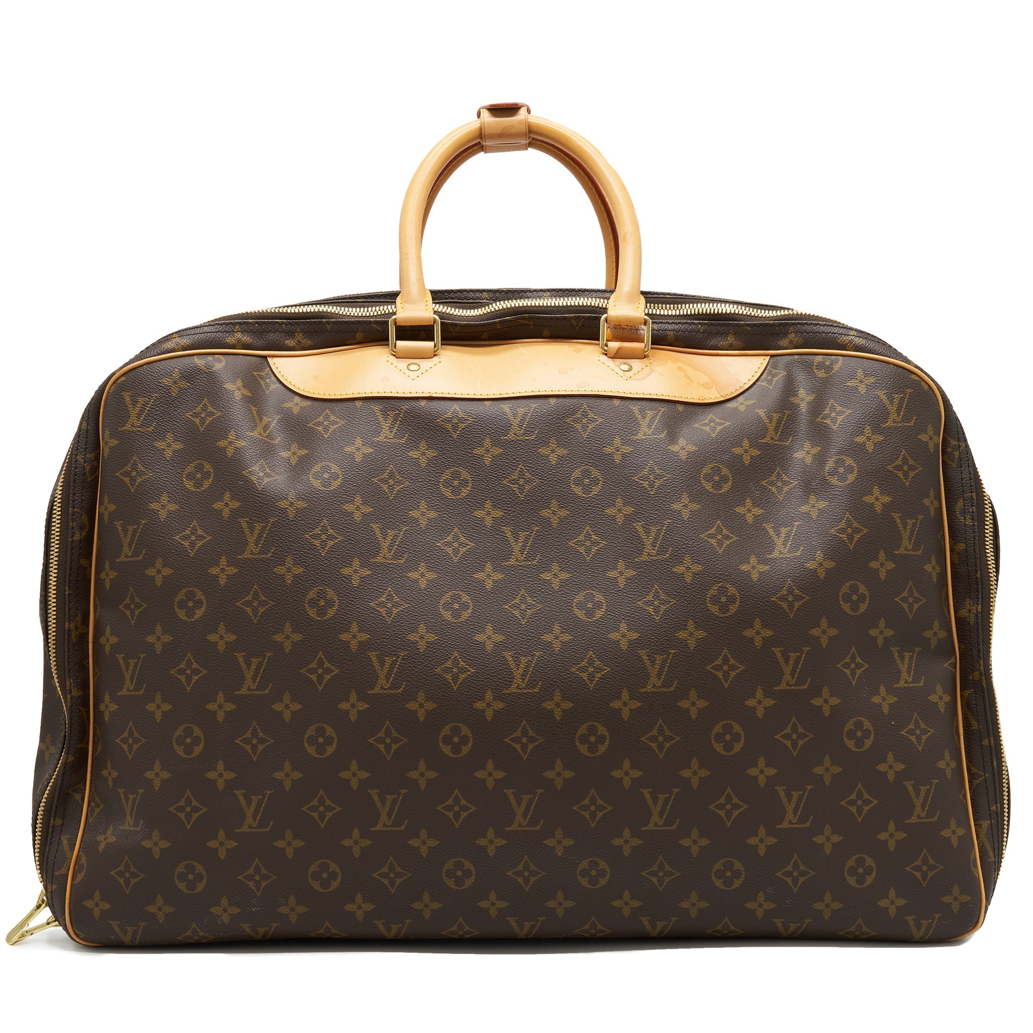 LOUIS VUITTON VINTAGE LUGGAGE BAG WITH STRAP MONOGRAM CANVAS YEAR 1997
