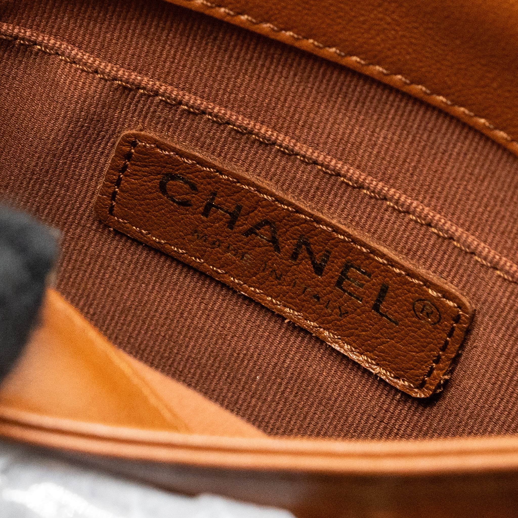 CHANEL 23A TRIPLE PACK BACKPACK CALFSKIN CARAMEL LGHW (MICROCHIP)