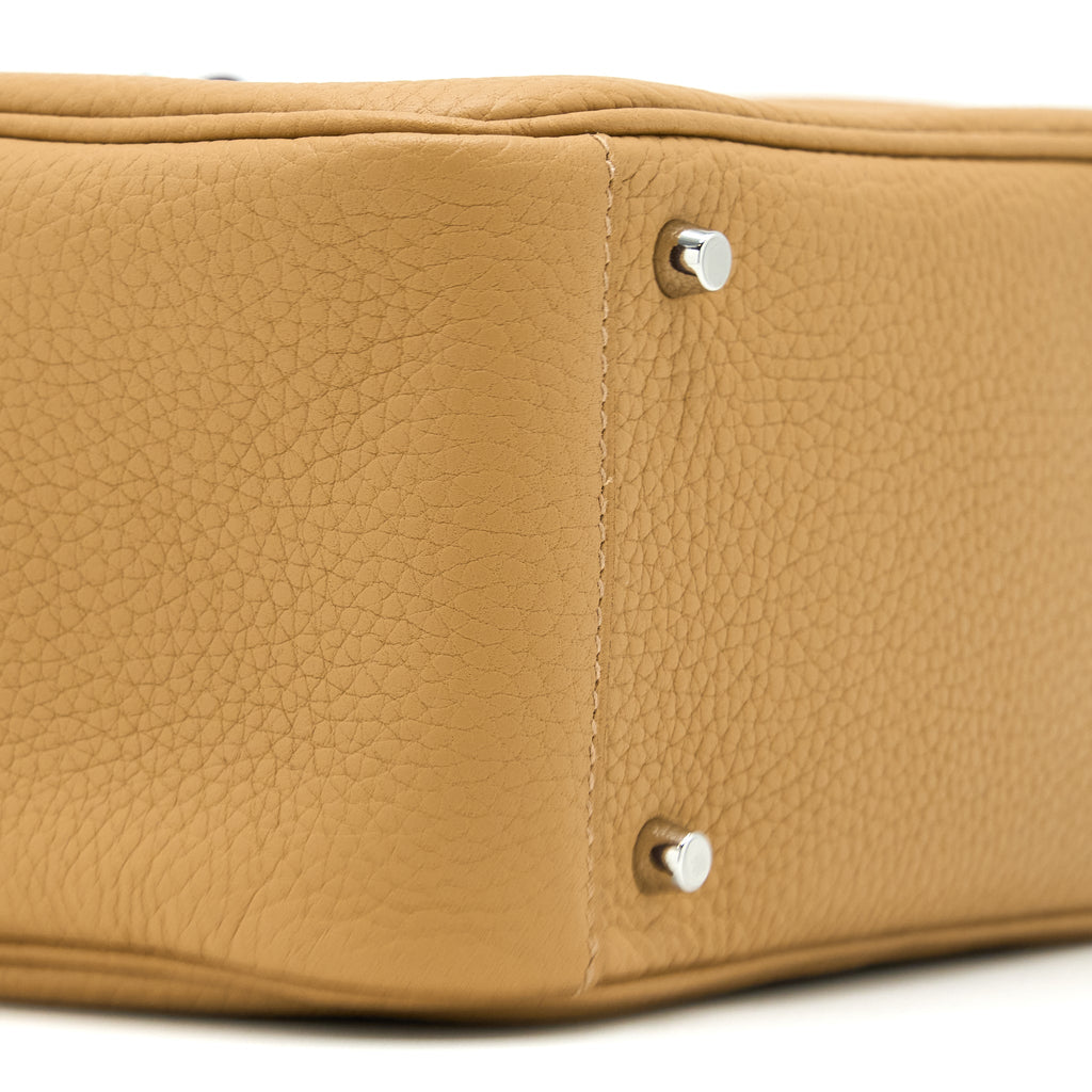 HERMES MINI LINDY CLEMENCE 4B BISCUIT SHW