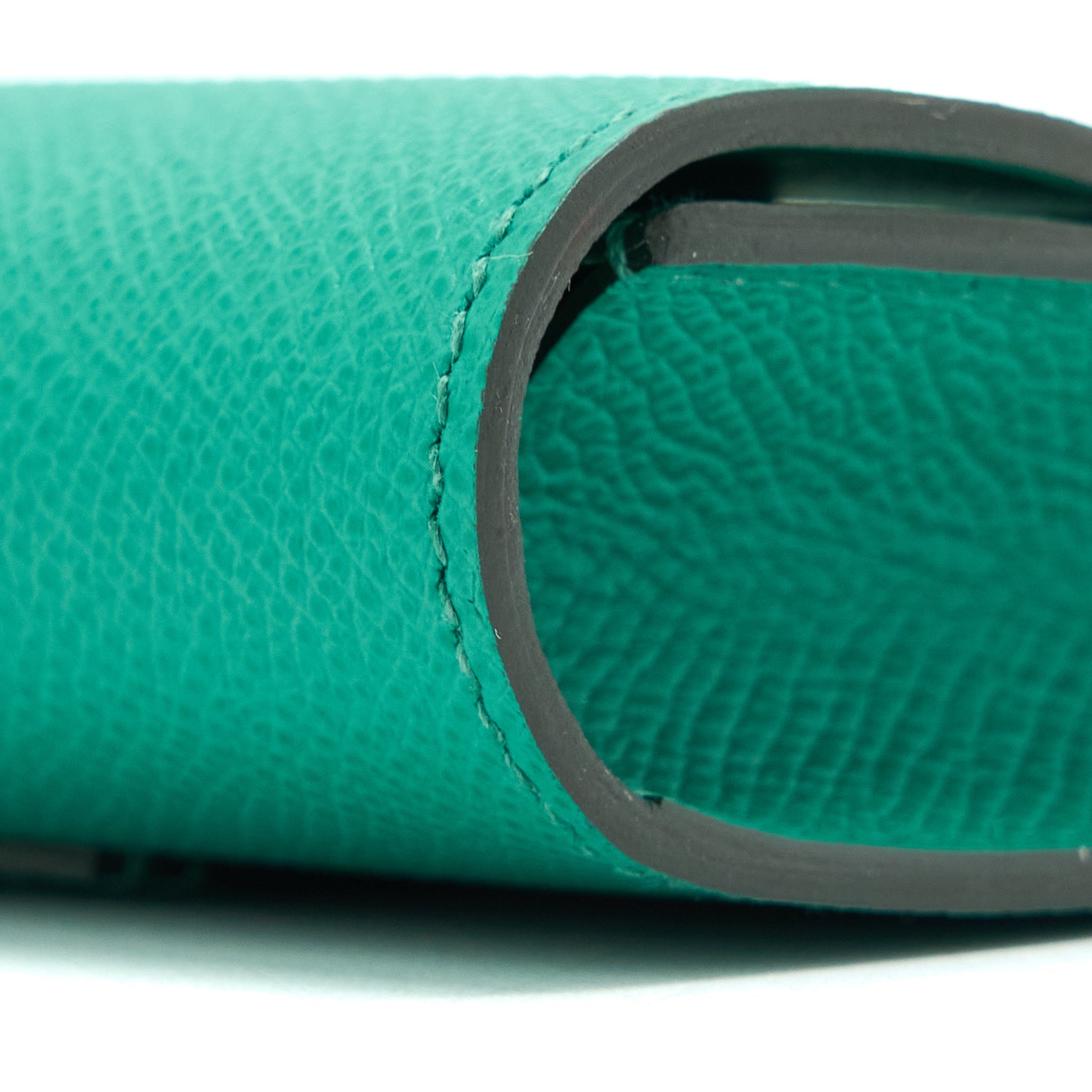 HERMES CONSTANCE SLIM EPSOM LAQUE VERT JADE/BLEU BRUME SHW
