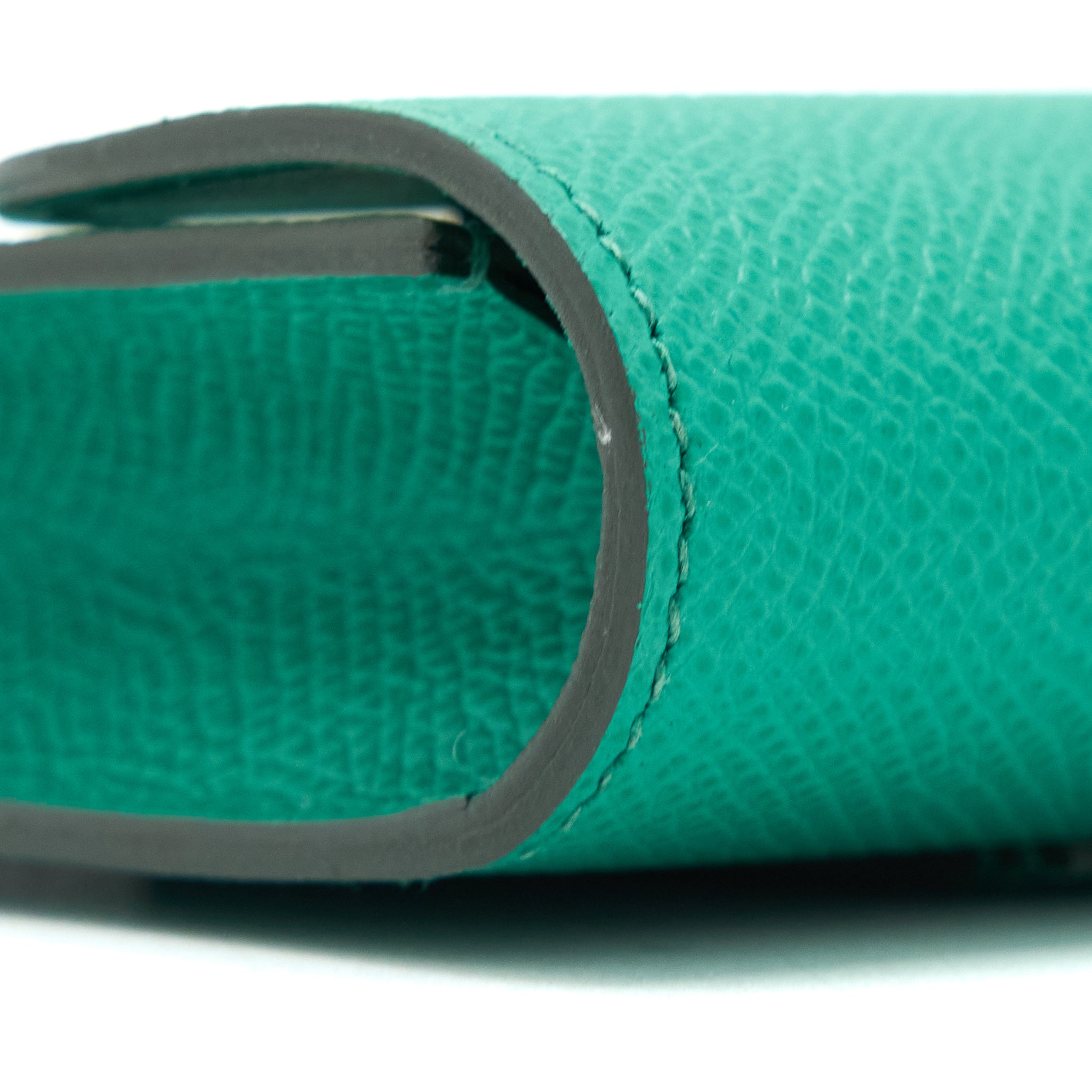 HERMES CONSTANCE SLIM EPSOM LAQUE VERT JADE/BLEU BRUME SHW