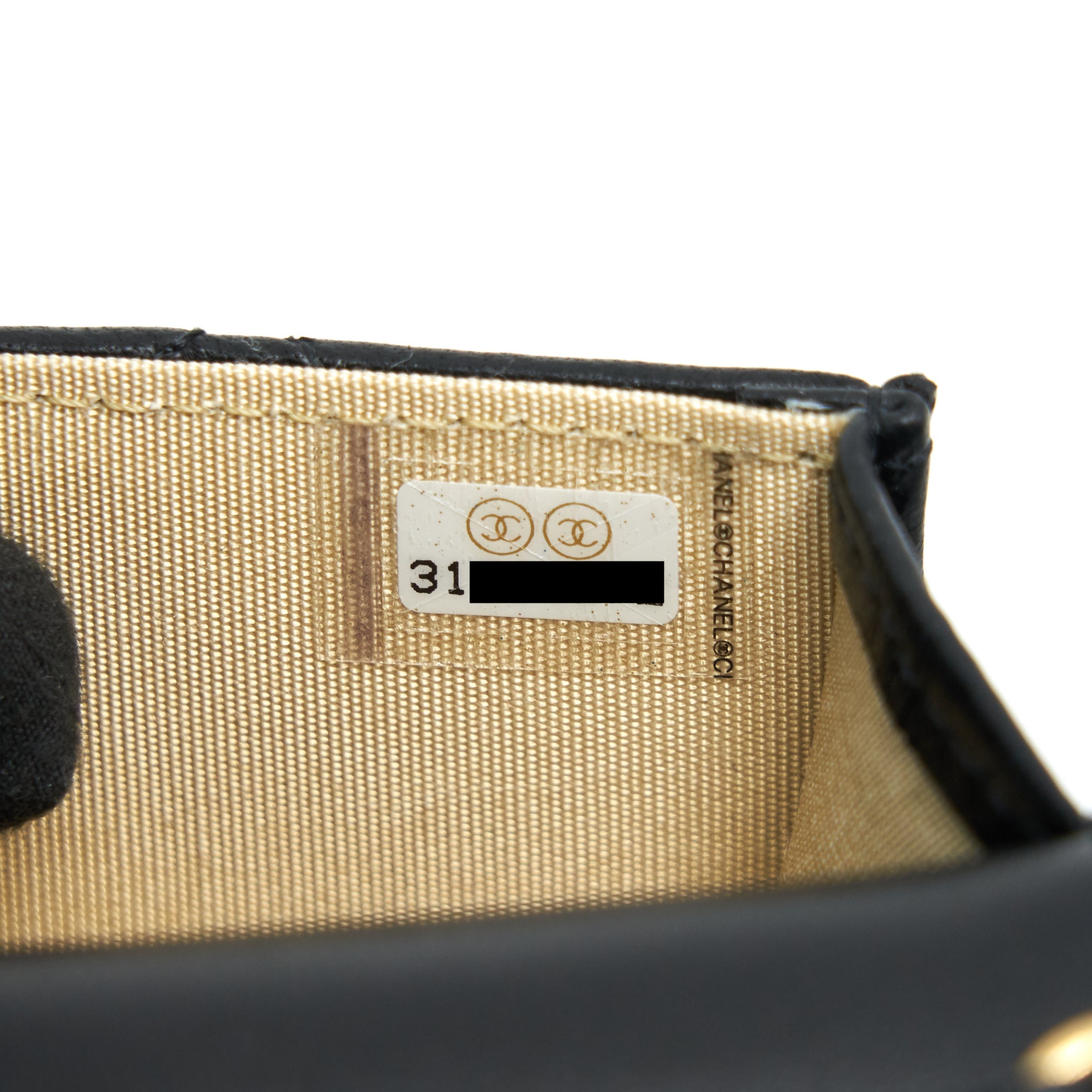 CHANEL 2021 PEARL CRUSH BELT BAG BLACK WITH GHW