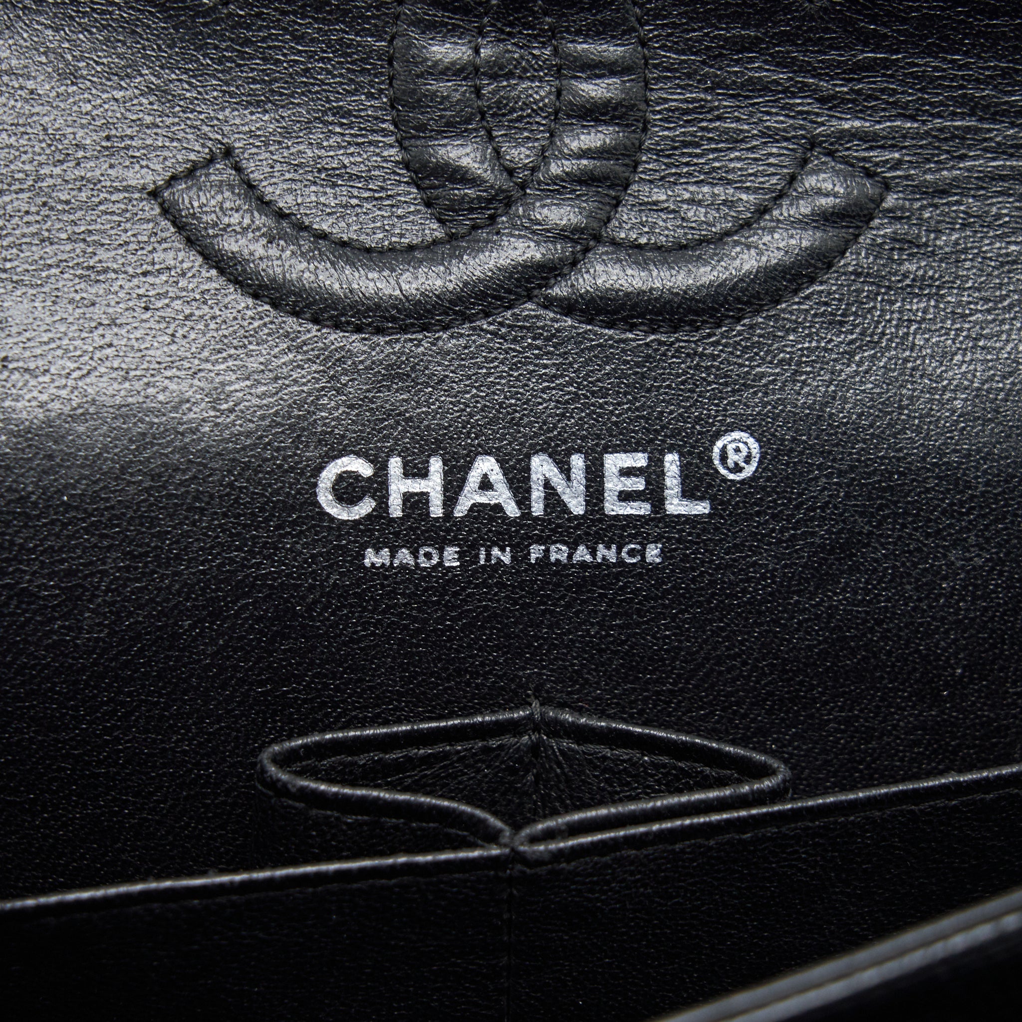 CHANEL SMALL CLASSIC DOUBLE FLAP BAG BLACK CAVIAR SHW
