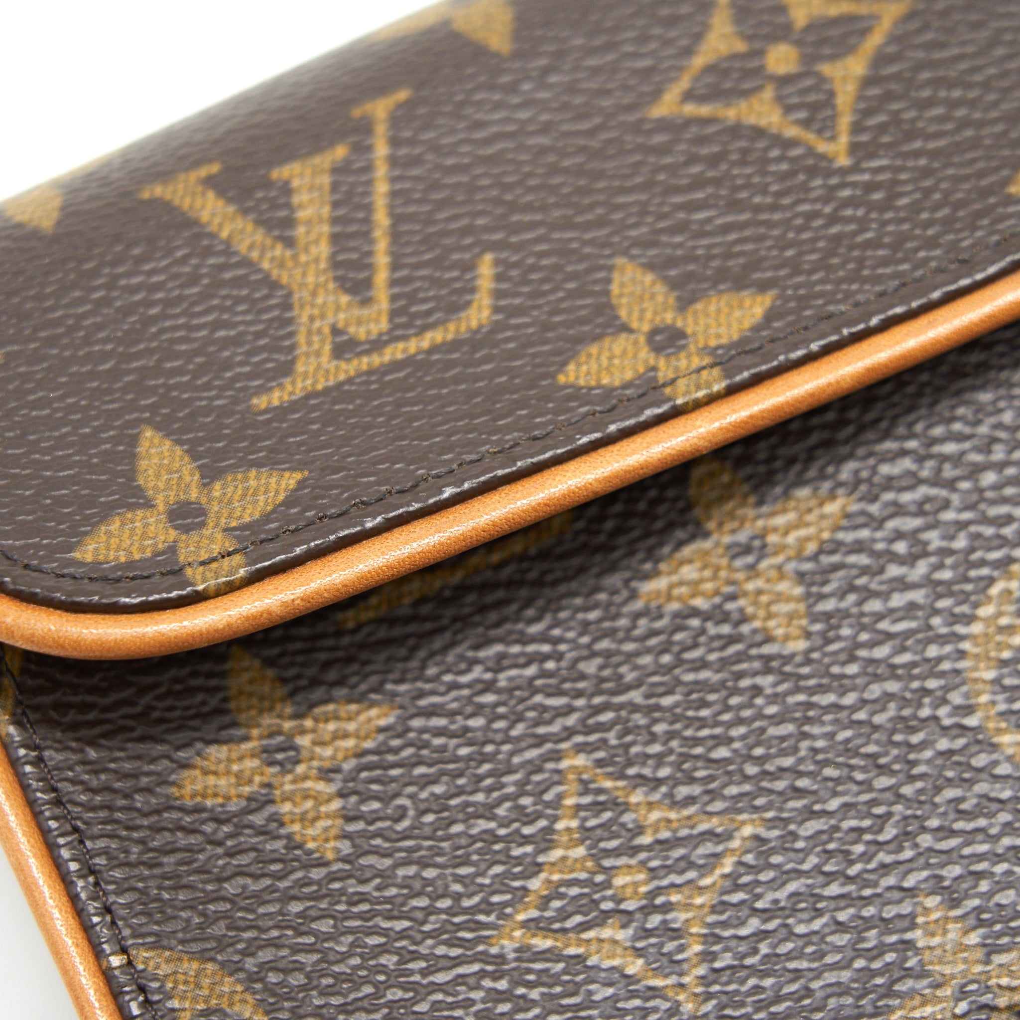 LOUIS VUITTON VINTAGE FLORENTINE MONOGRAM CANVAS BELT BAG